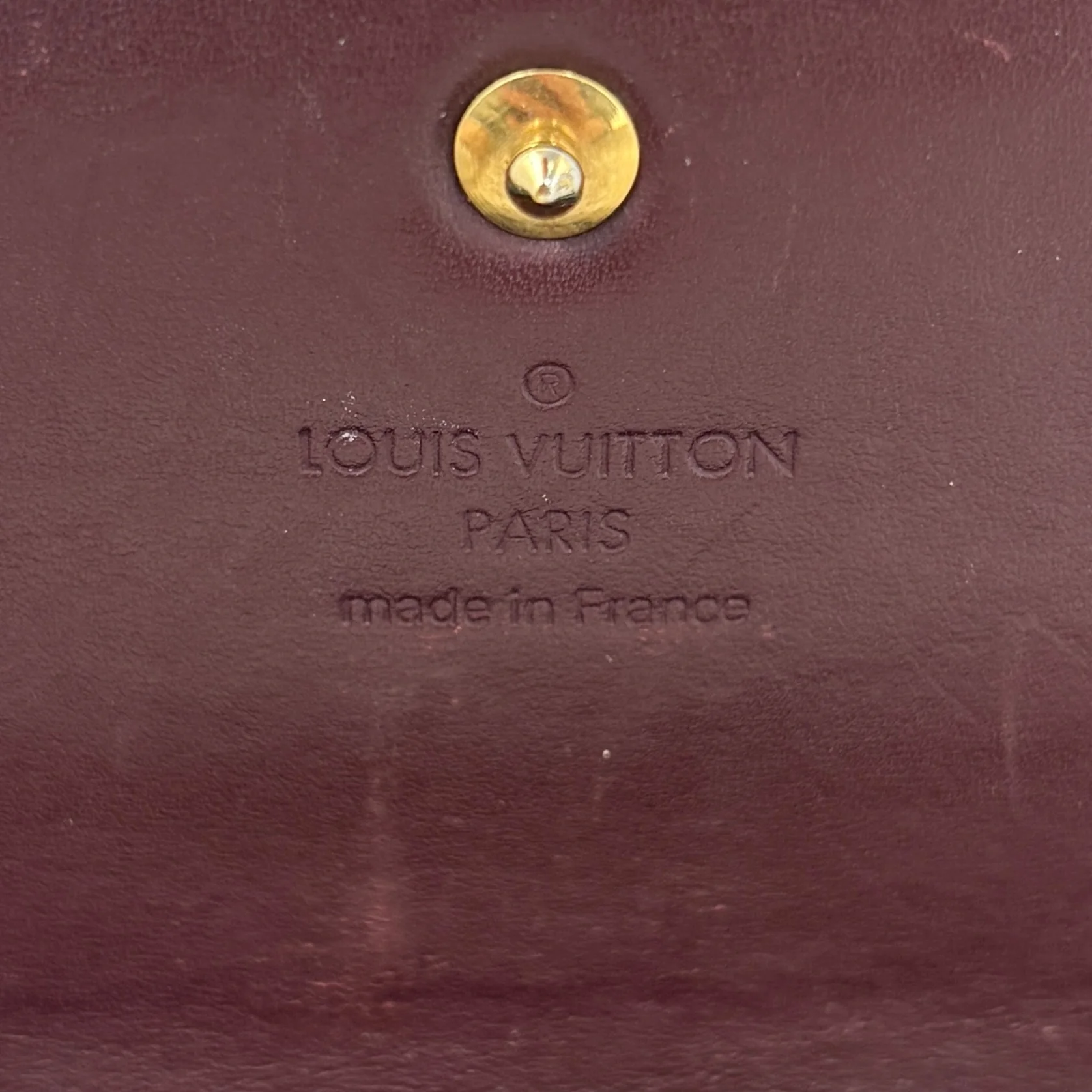 Louis Vuitton Amarante Vernis Sarah Wallet - Image 13