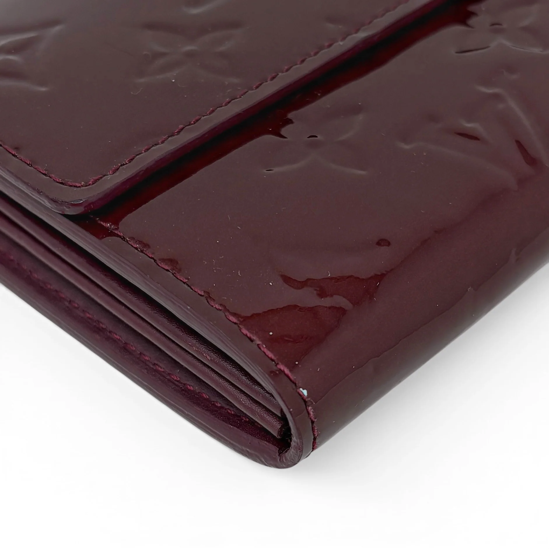 Louis Vuitton Amarante Vernis Sarah Wallet - Image 9
