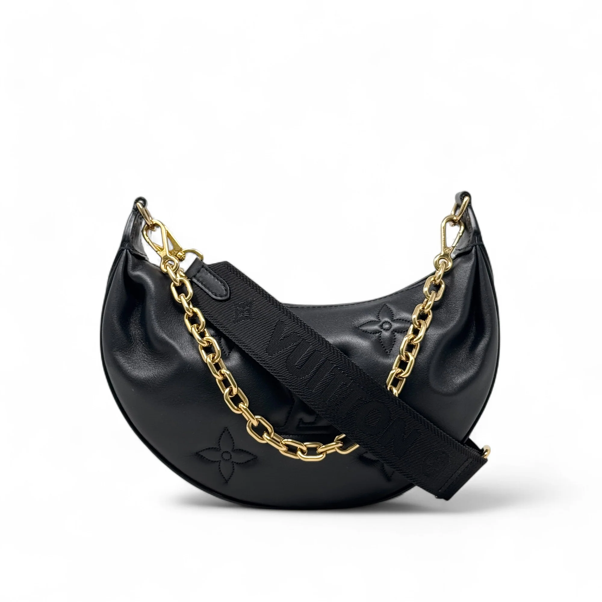Louis Vuitton Black Bubblegram Over The Moon