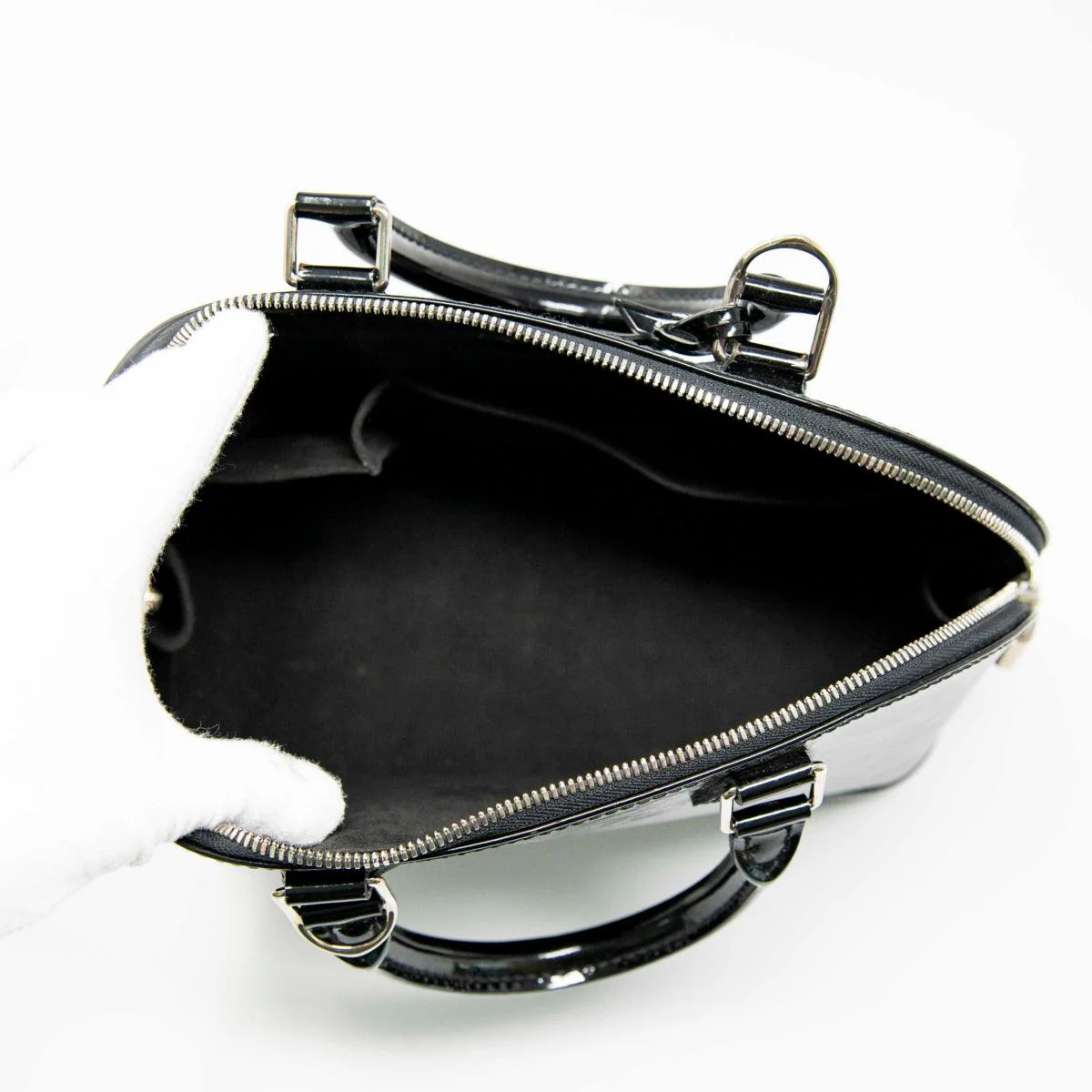 Louis Vuitton Black Electric Alma PM - Image 12
