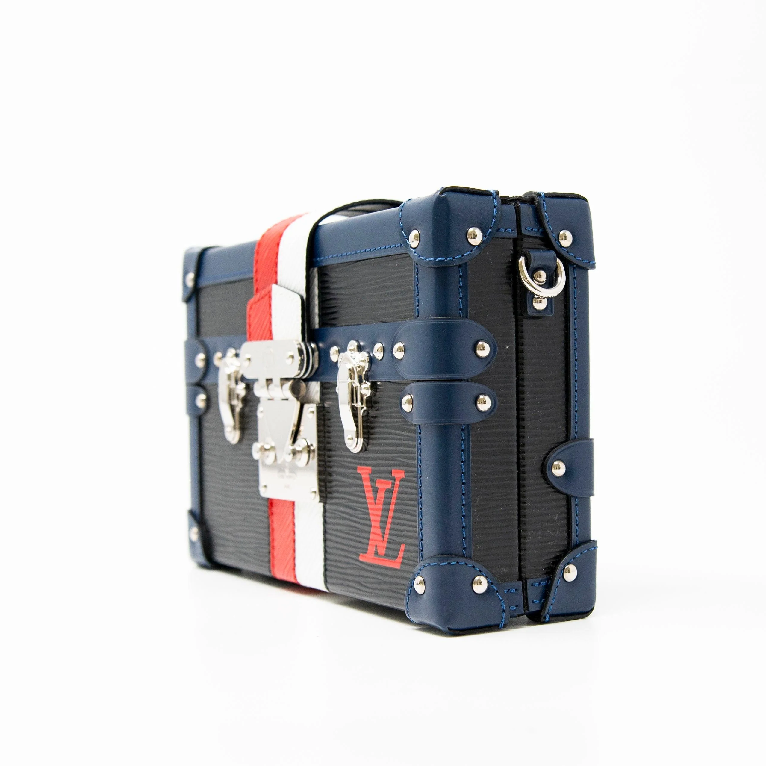 Louis Vuitton Black Epi Petite Malle Bag - Image 2