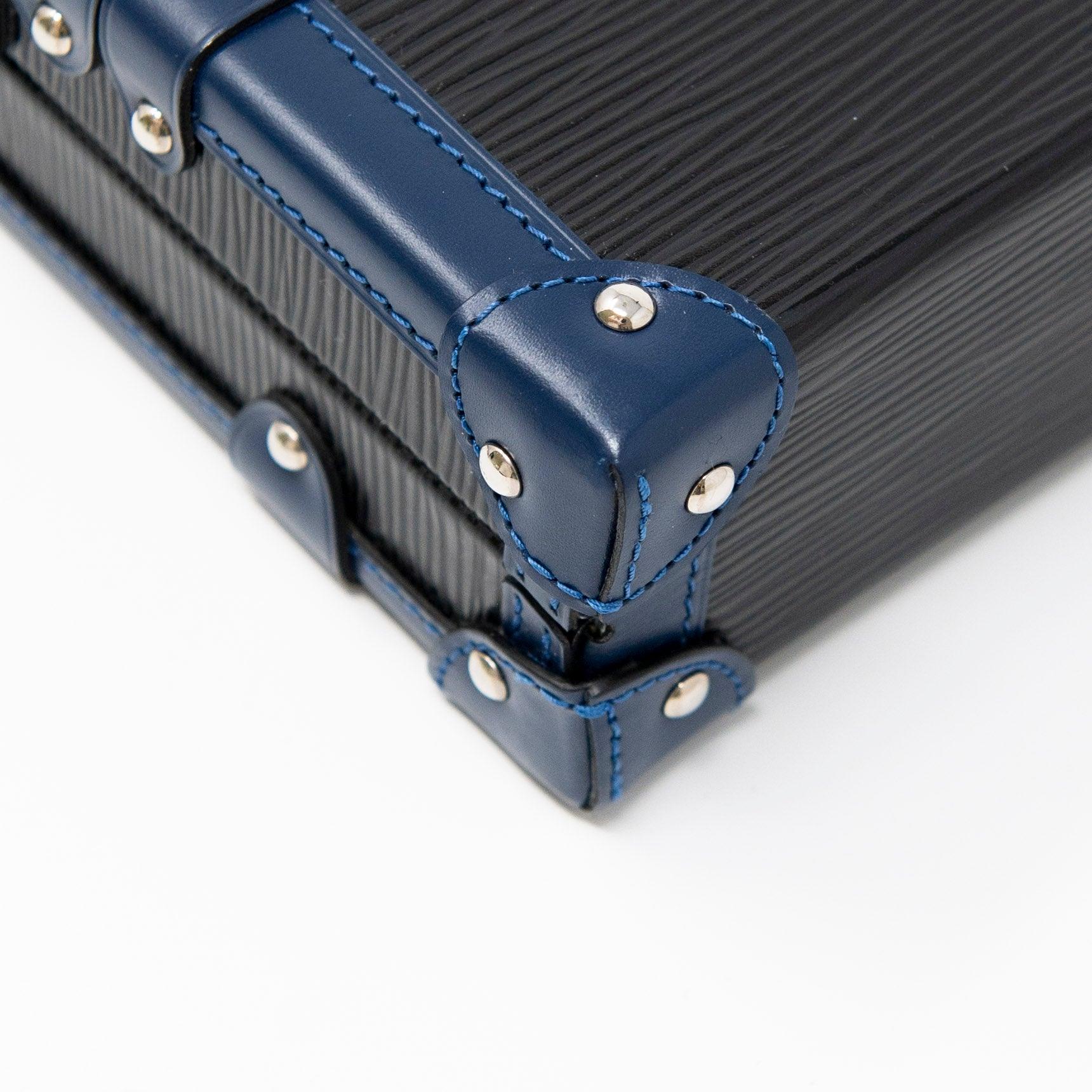 Louis Vuitton Black Epi Petite Malle Bag - Image 7