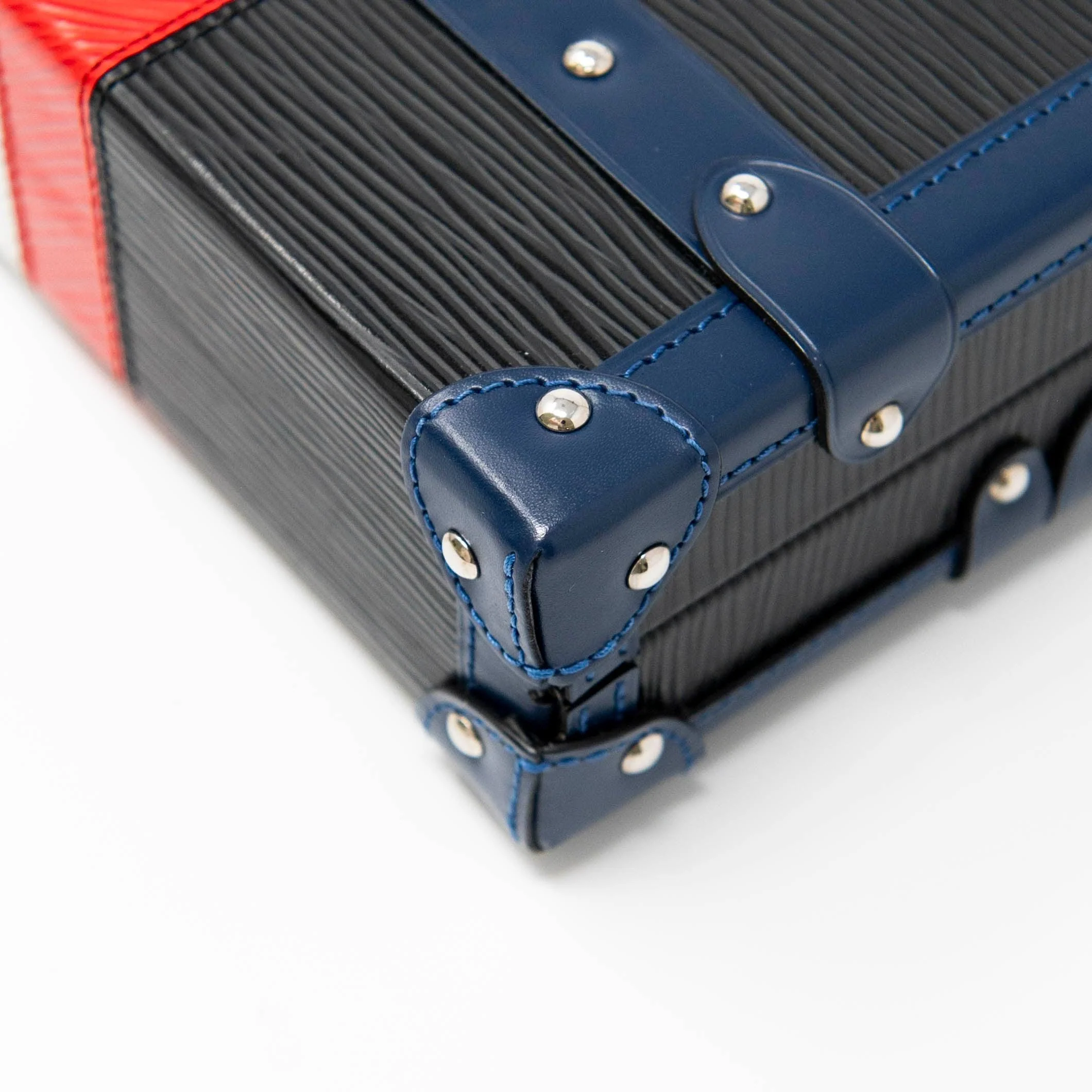 Louis Vuitton Black Epi Petite Malle Bag - Image 8