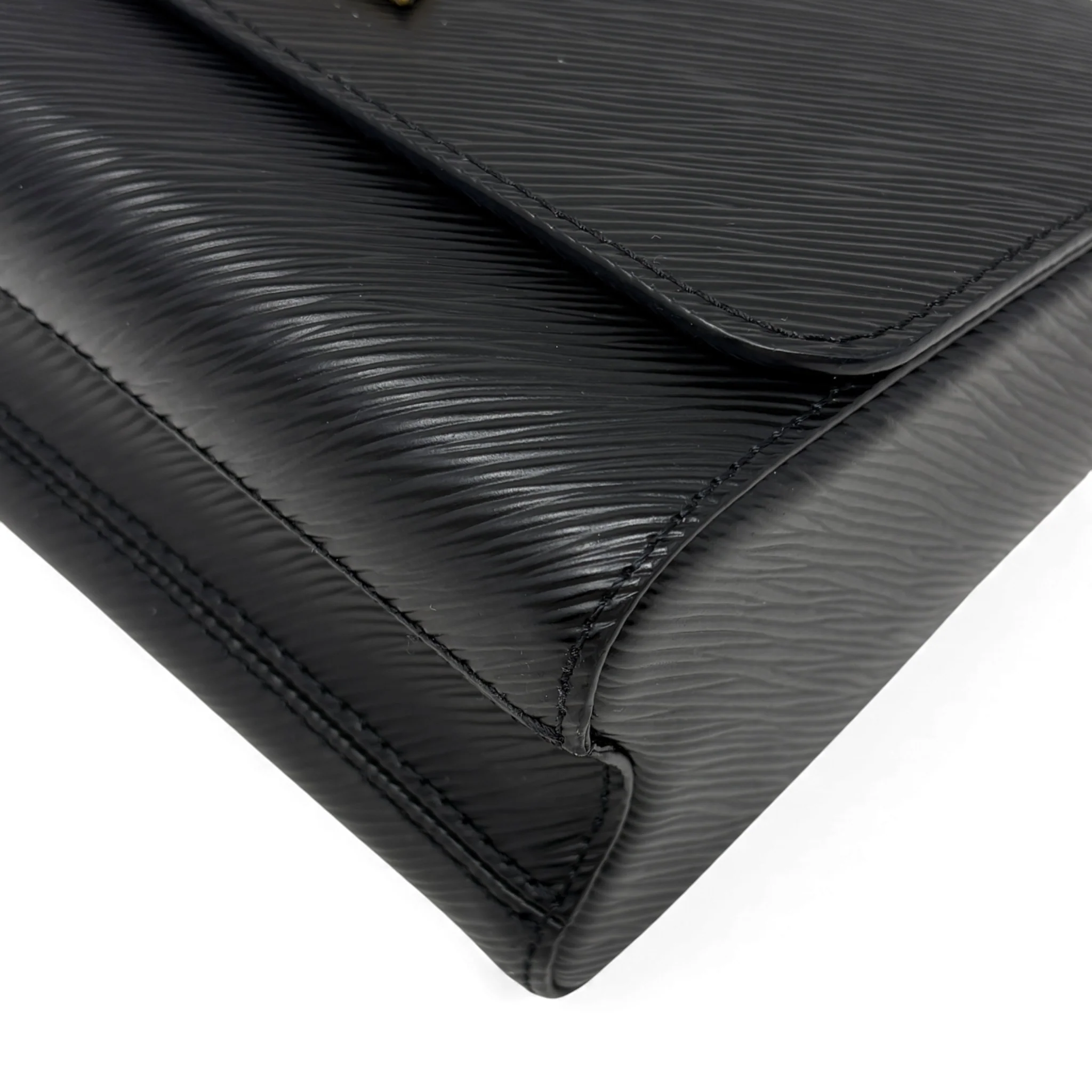 Louis Vuitton Black Epi Twist MM - Image 11