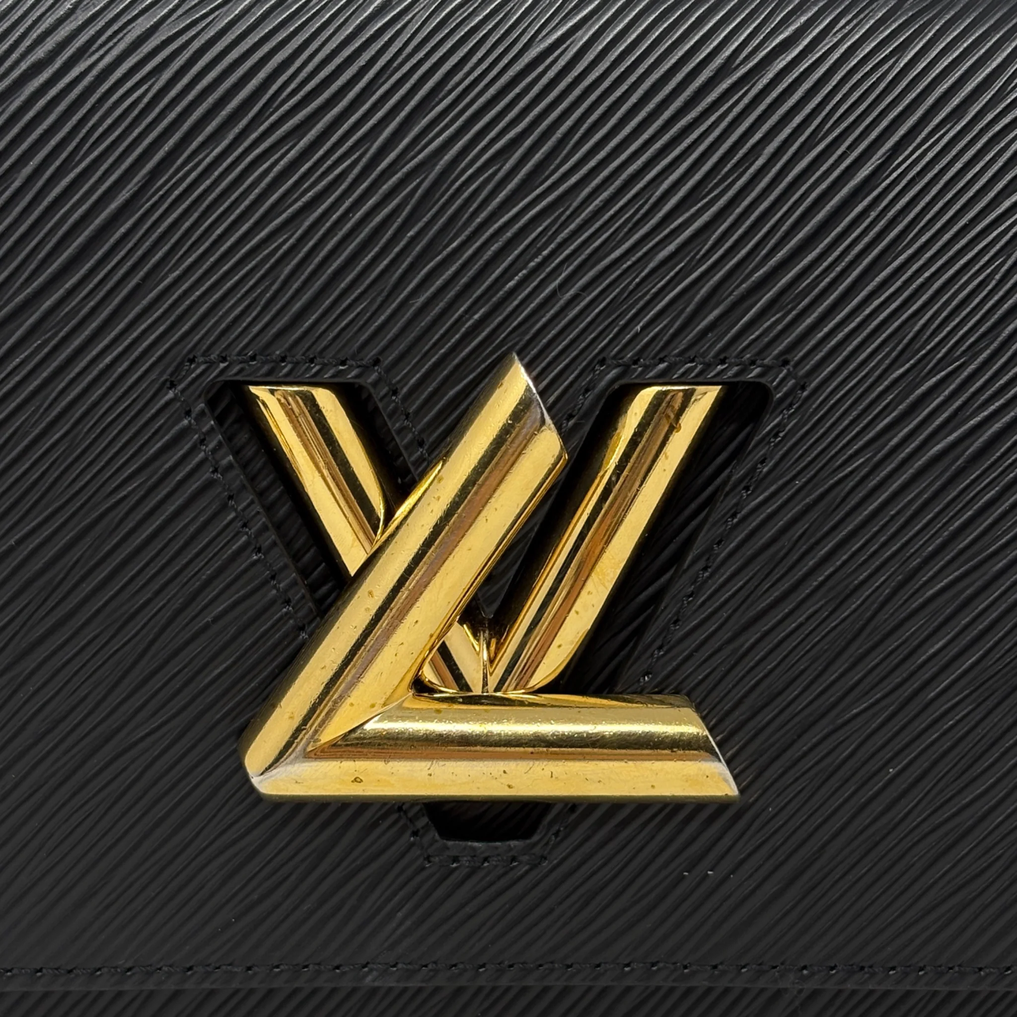 Louis Vuitton Black Epi Twist MM - Image 15