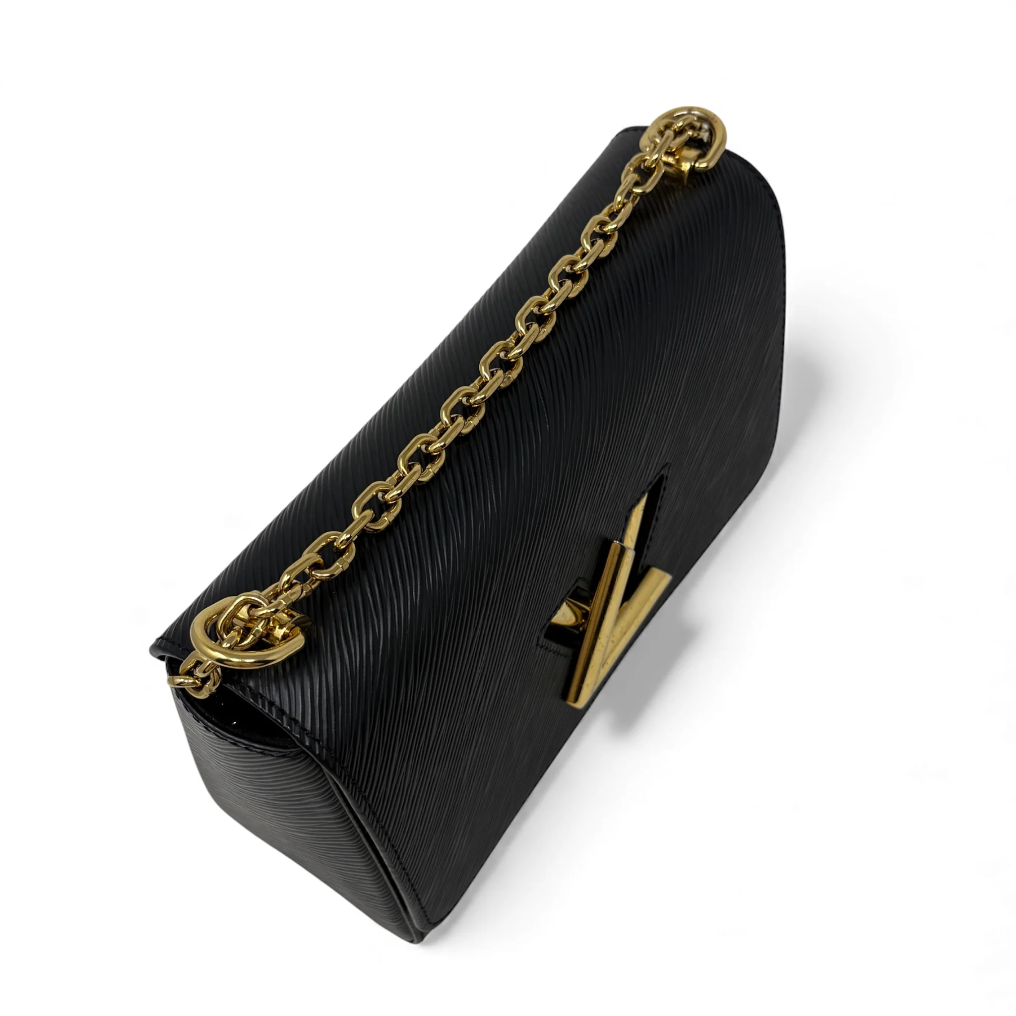 Louis Vuitton Black Epi Twist MM - Image 16