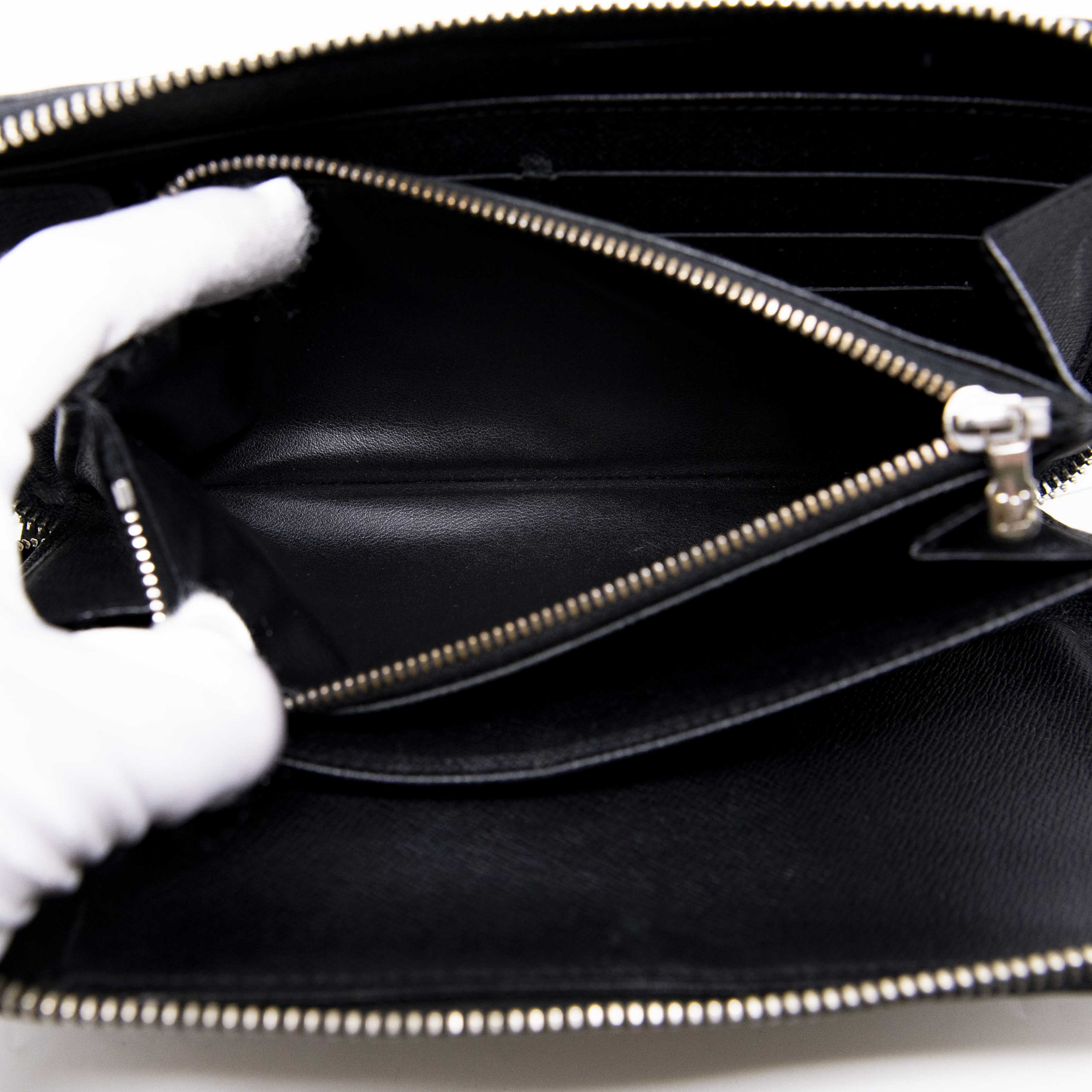 Louis Vuitton Black Epi Zippy Wallet - Image 12