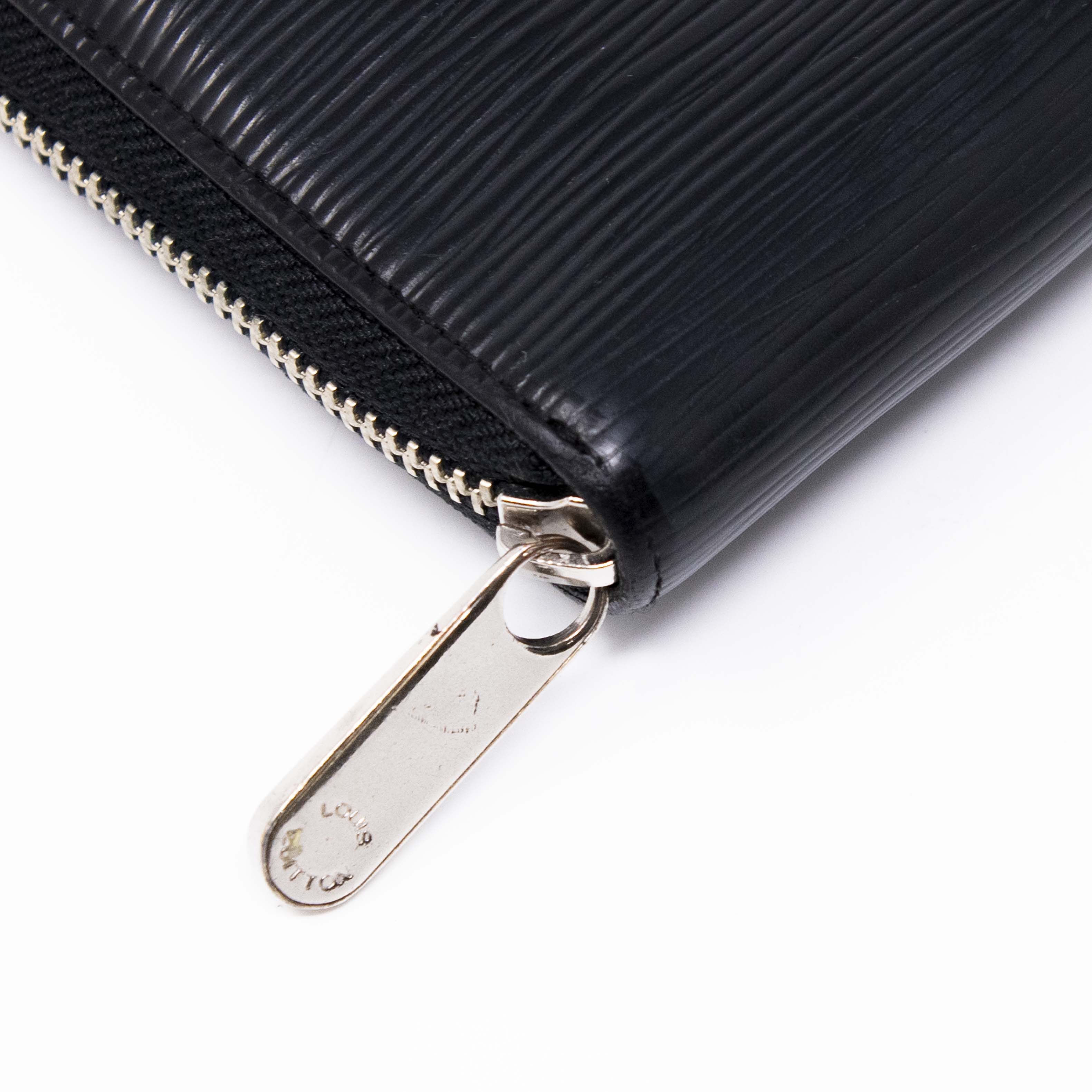 Louis Vuitton Black Epi Zippy Wallet - Image 7