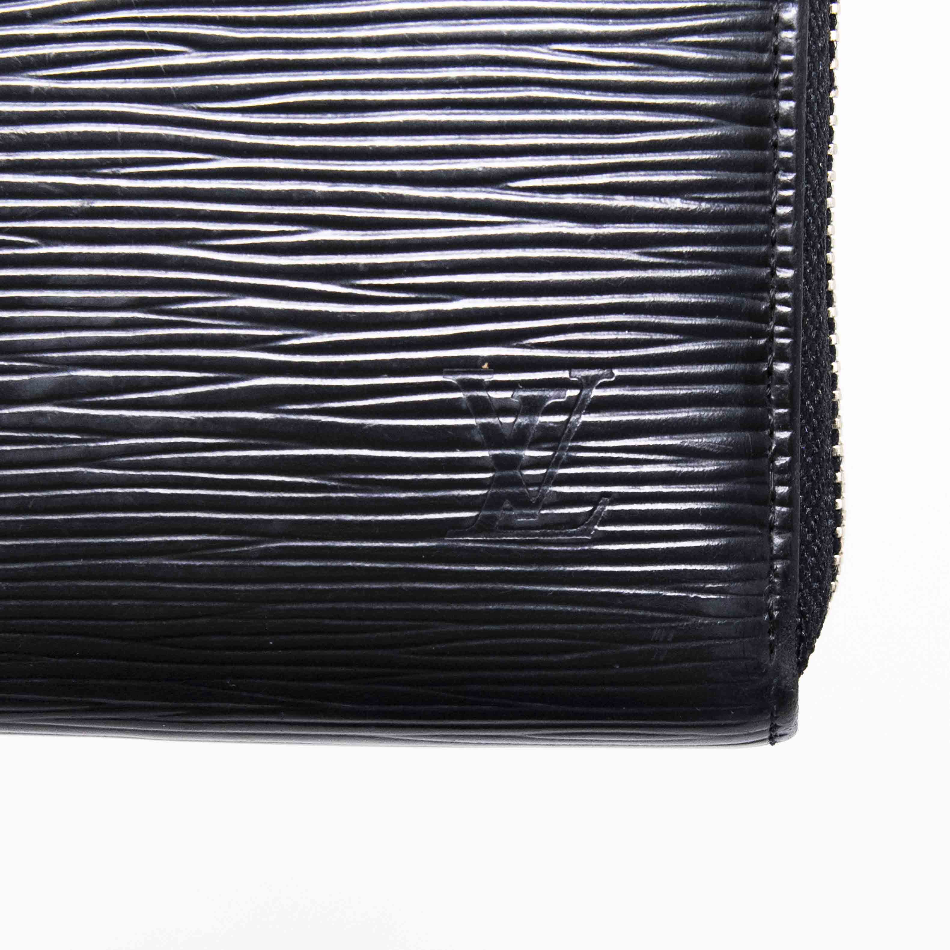 Louis Vuitton Black Epi Zippy Wallet - Image 9