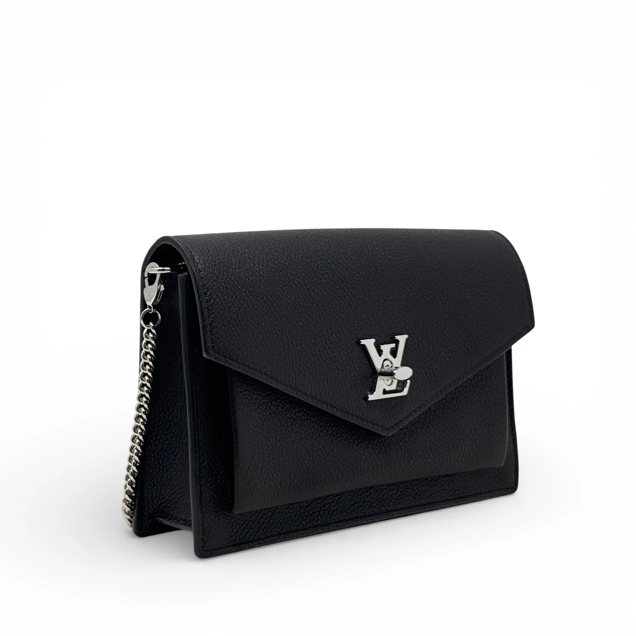 Louis Vuitton Black MylockMe Chain Pochette - Image 4