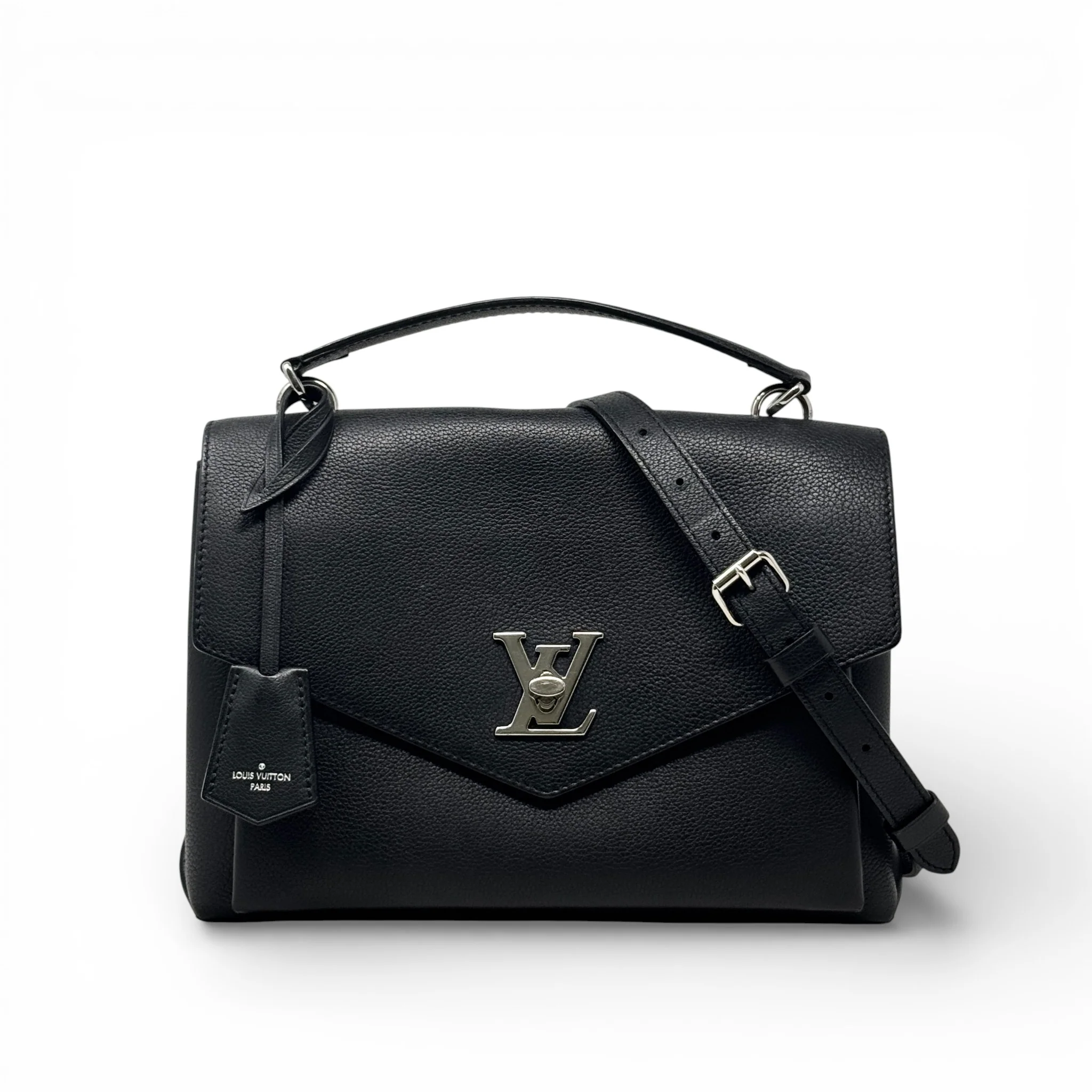 Louis Vuitton Black MyLockMe Top Handle Bag