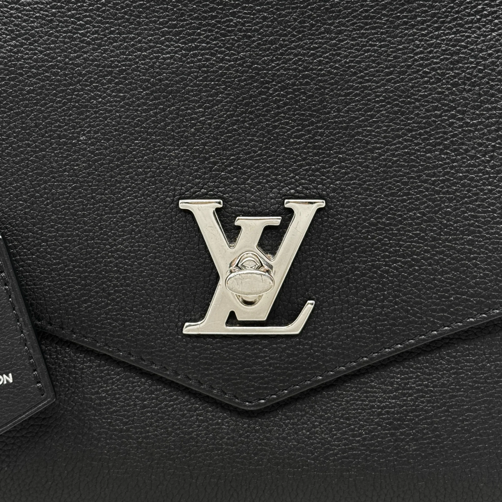 Louis Vuitton Black MyLockMe Top Handle Bag - Image 11