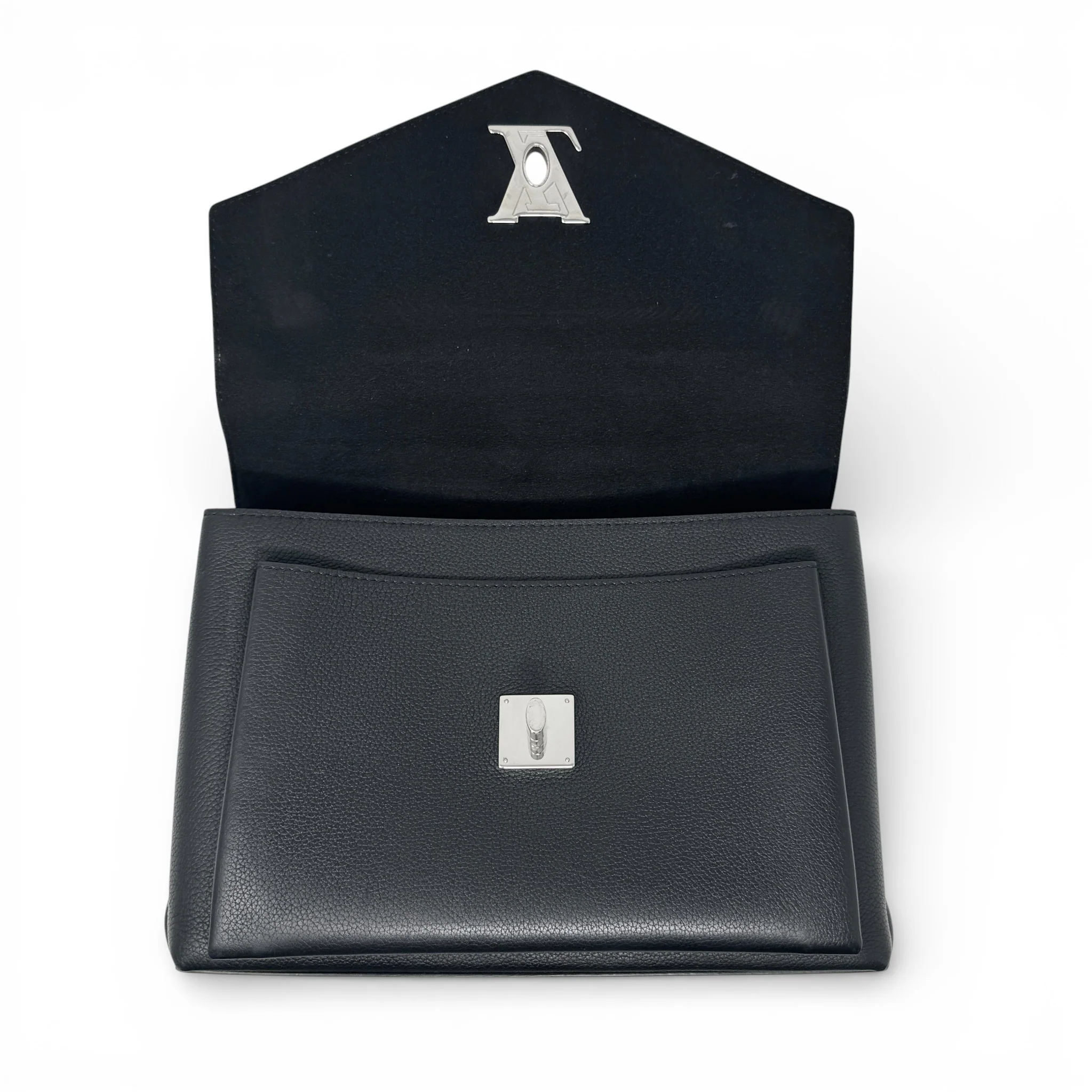 Louis Vuitton Black MyLockMe Top Handle Bag - Image 12