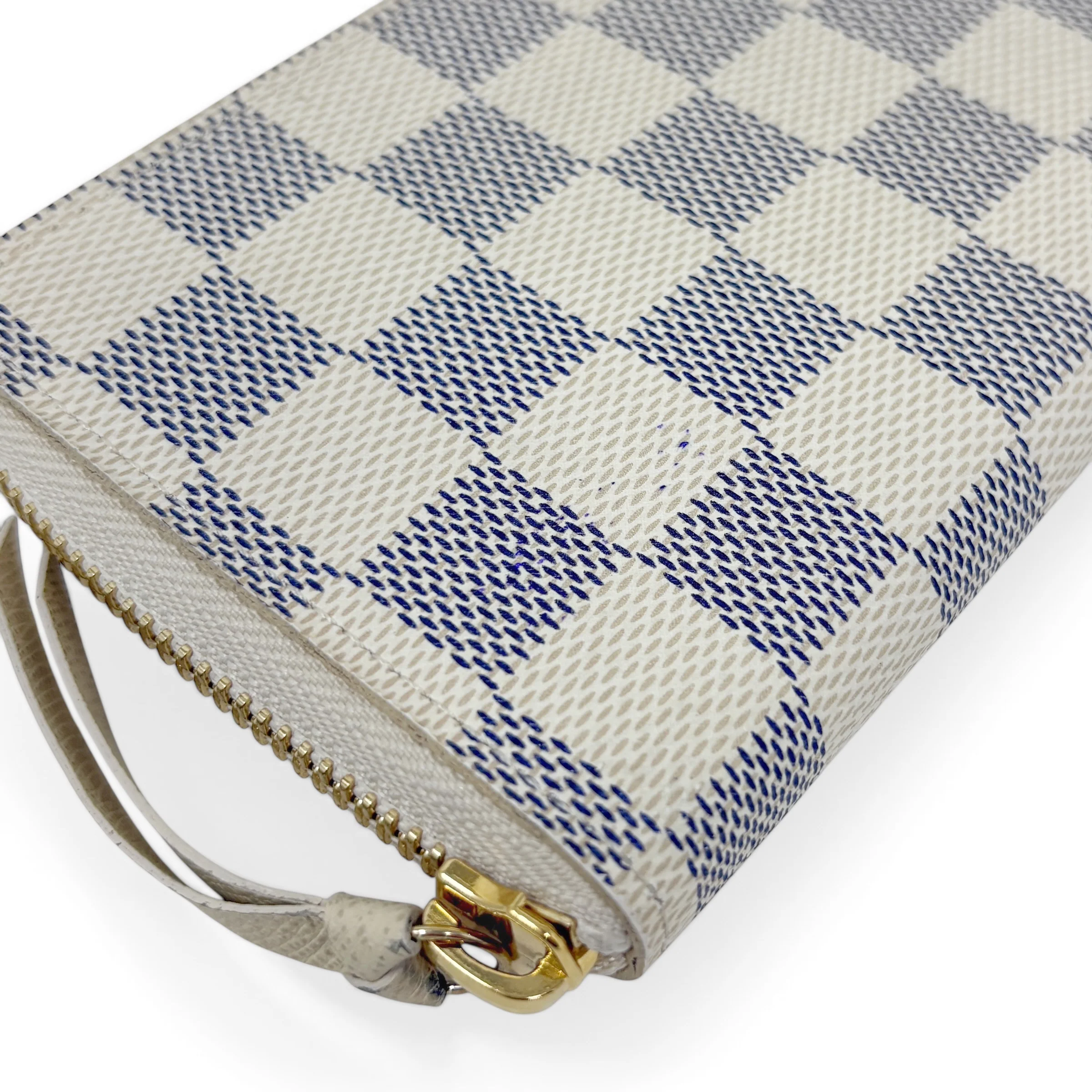 Louis Vuitton Damier Azur Clemence Wallet - Image 12