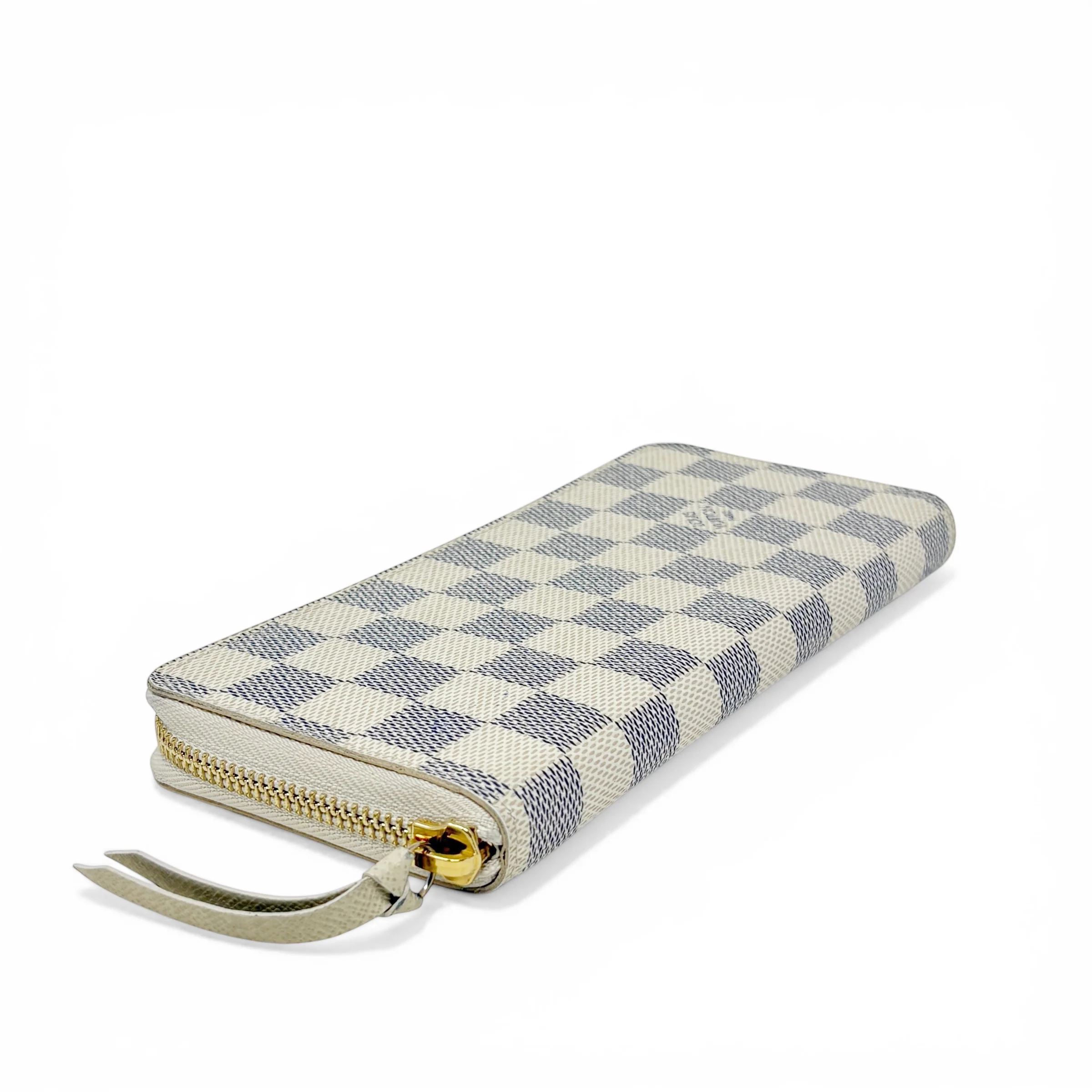 Louis Vuitton Damier Azur Clemence Wallet - Image 4