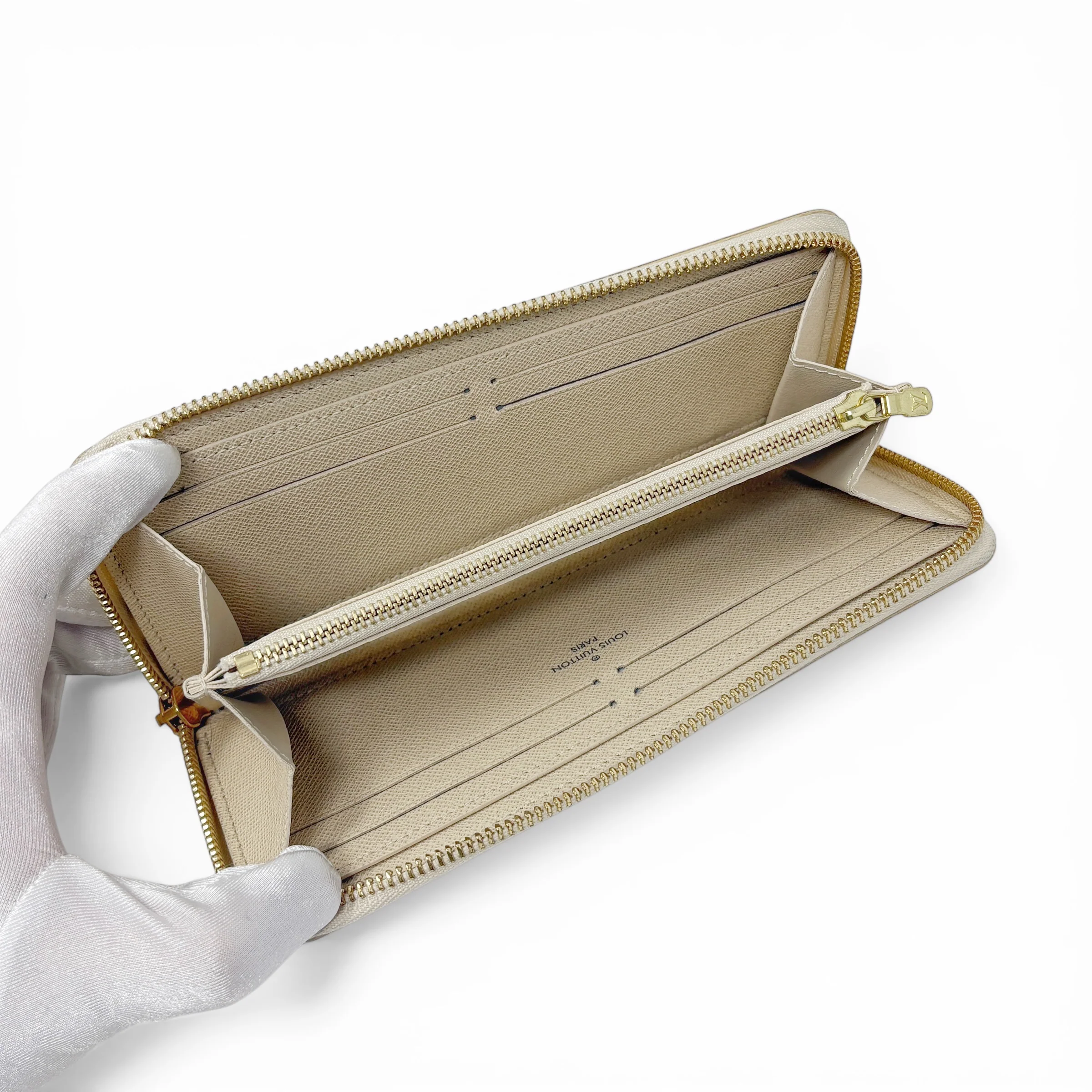 Louis Vuitton Damier Azur Clemence Wallet - Image 5