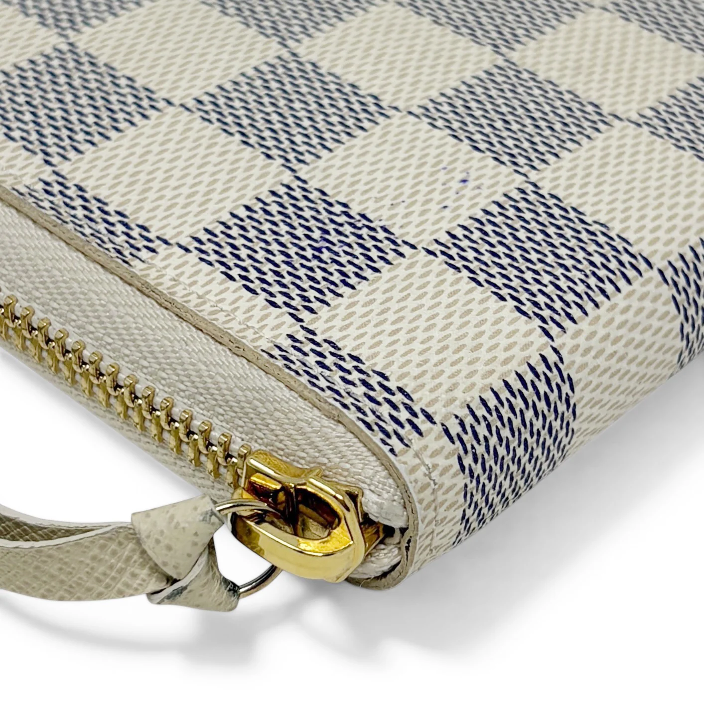 Louis Vuitton Damier Azur Clemence Wallet - Image 8