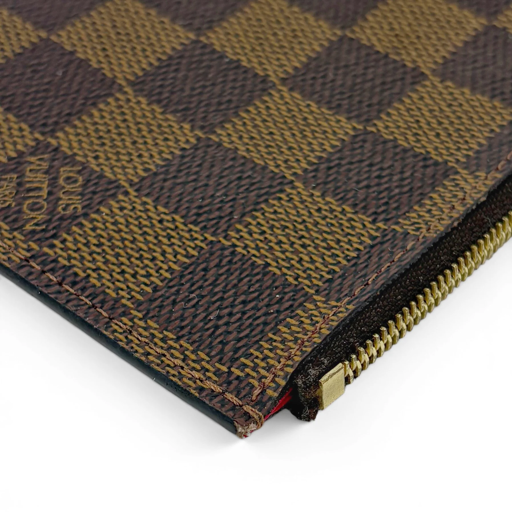 Louis Vuitton Damier Ebene Felicie Zipper Insert - Image 7