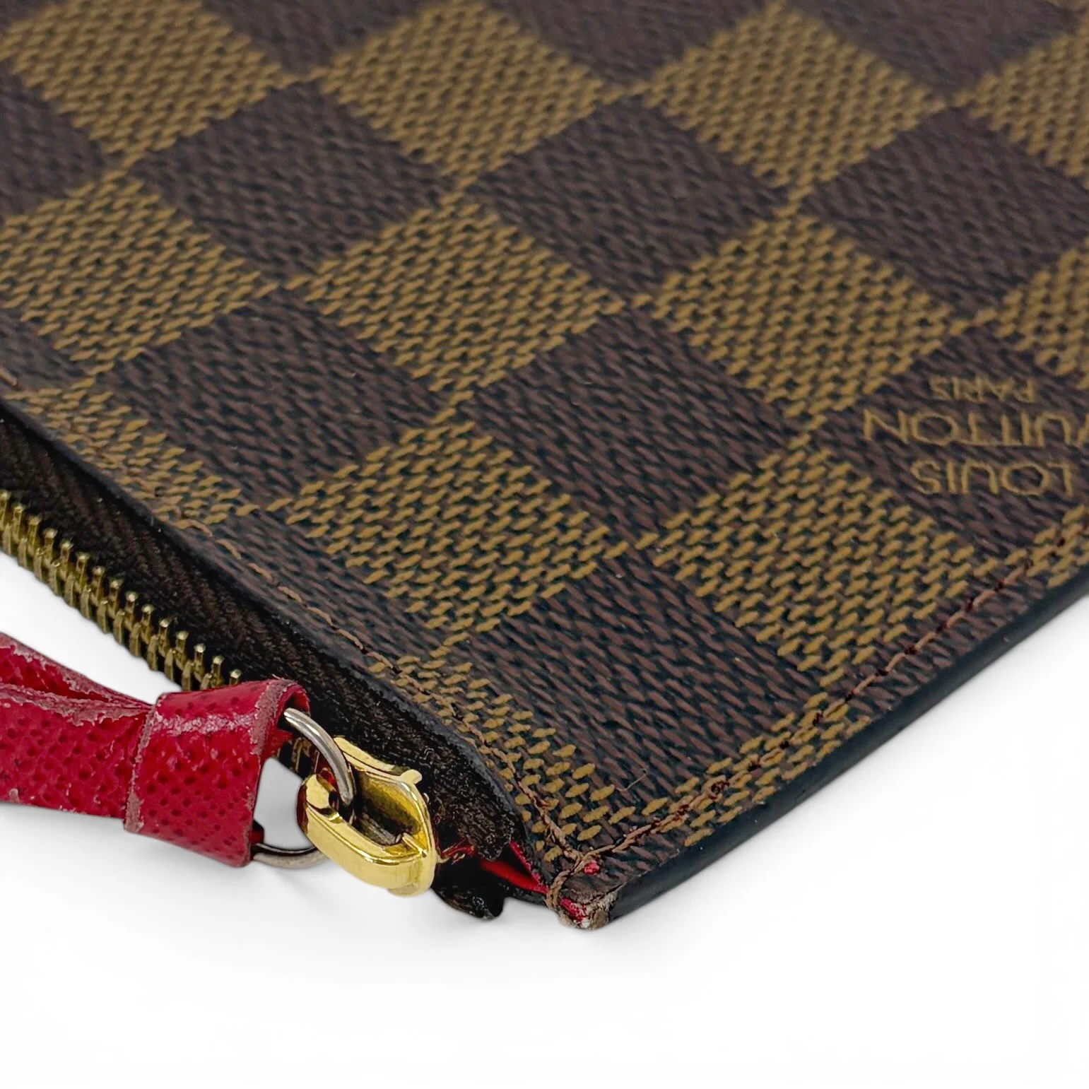 Louis Vuitton Damier Ebene Felicie Zipper Insert - Image 8