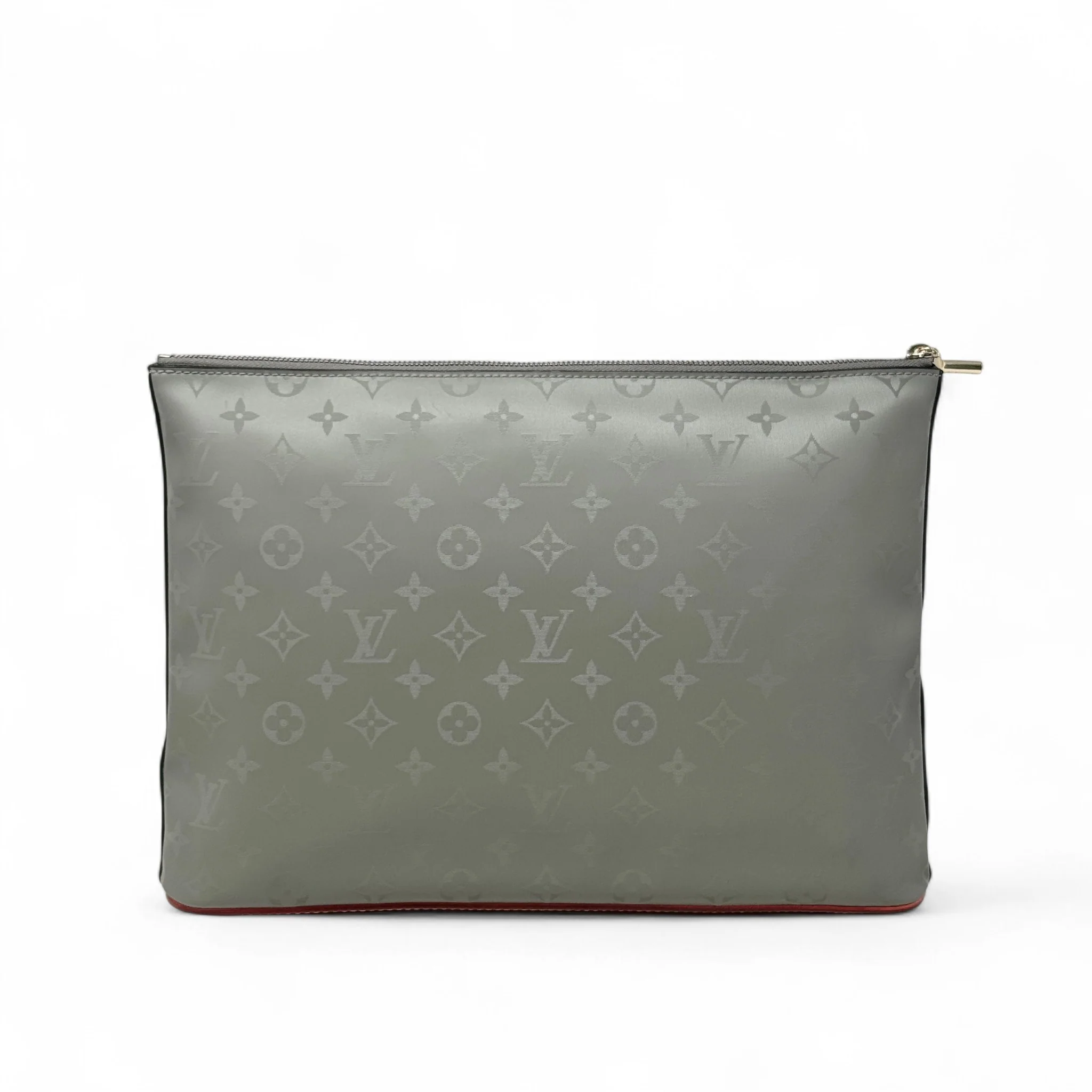 Louis Vuitton Grey Monogram Cosmos Pochette - Image 3