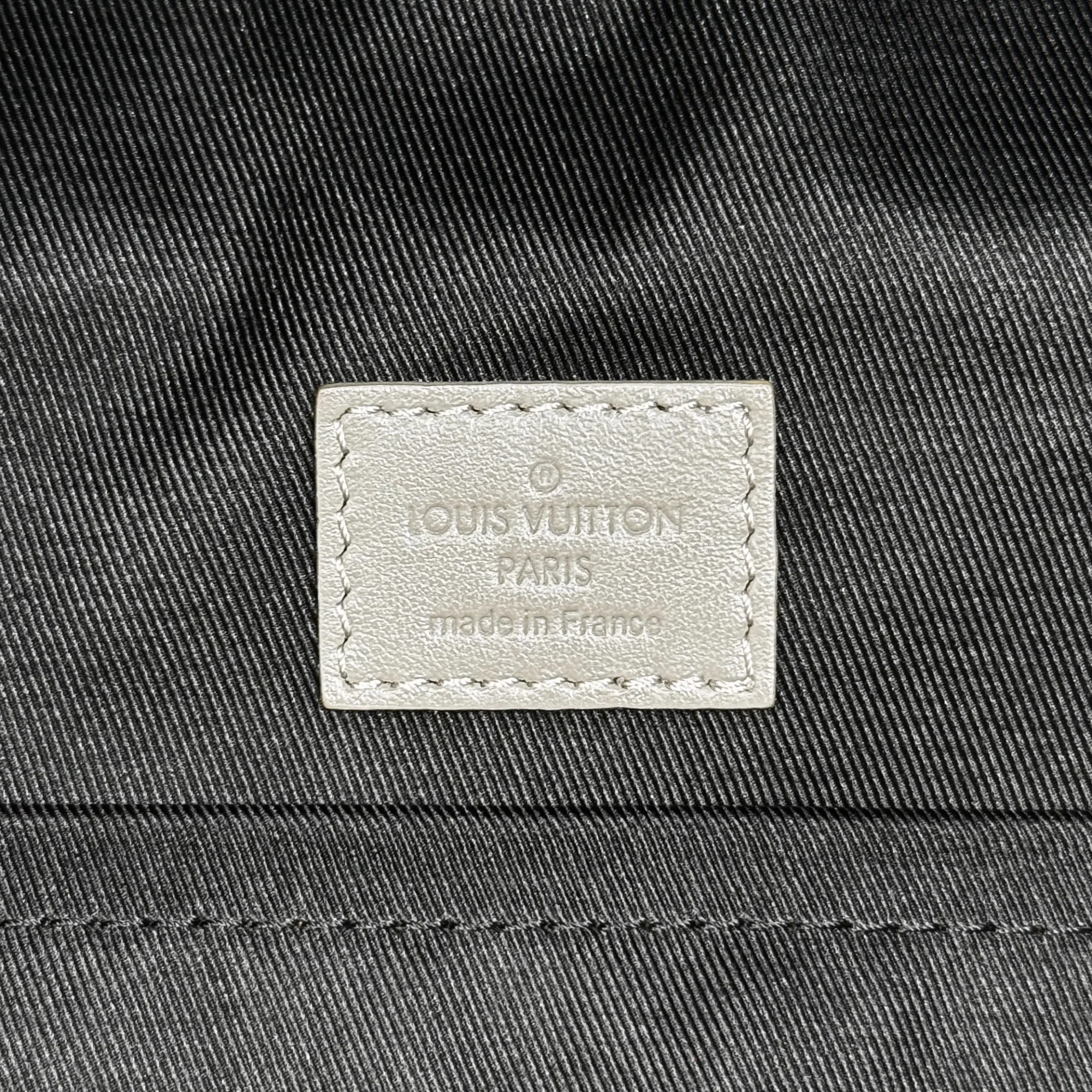 Louis Vuitton Grey Shadow Racer Backpack - Image 12