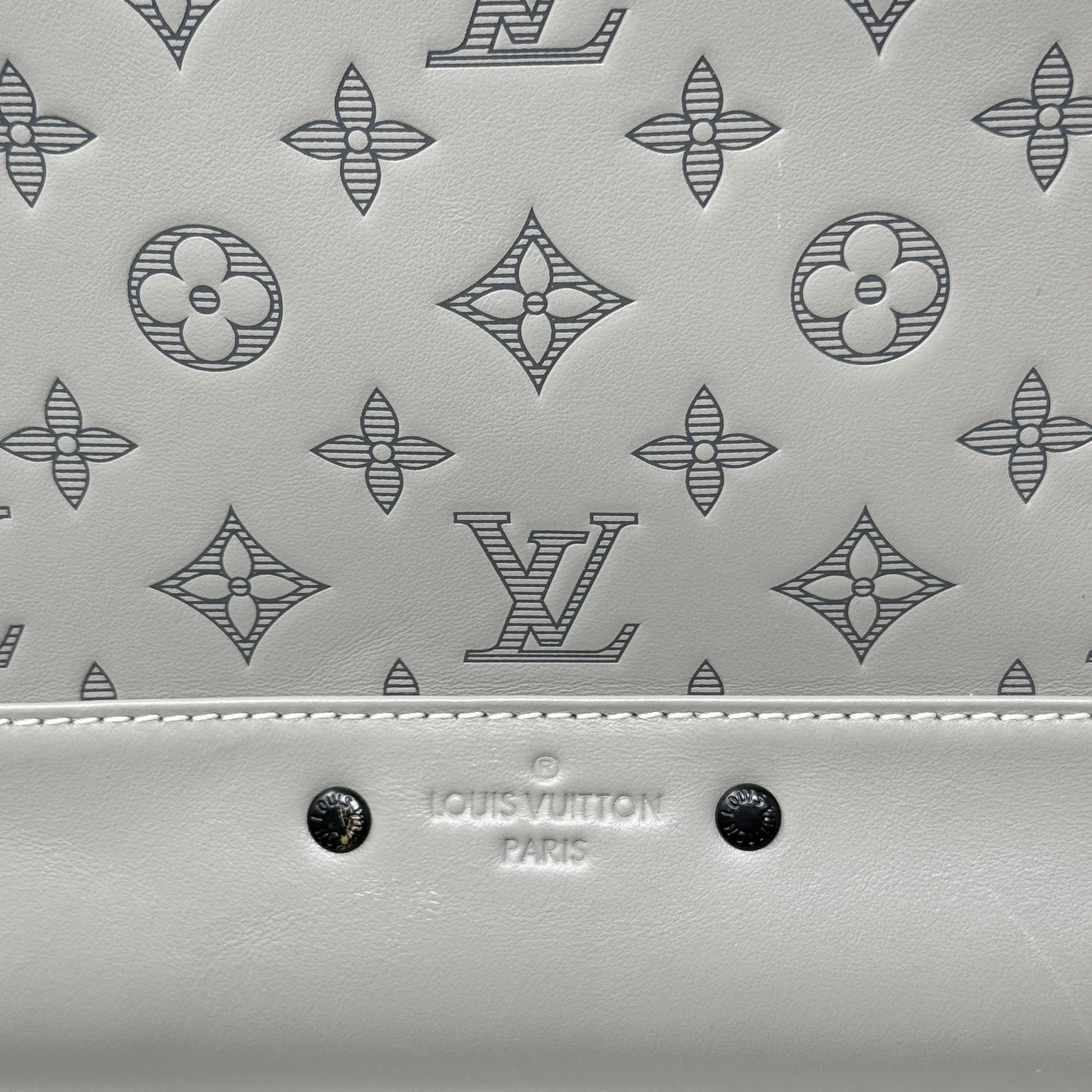 Louis Vuitton Grey Shadow Racer Backpack - Image 5