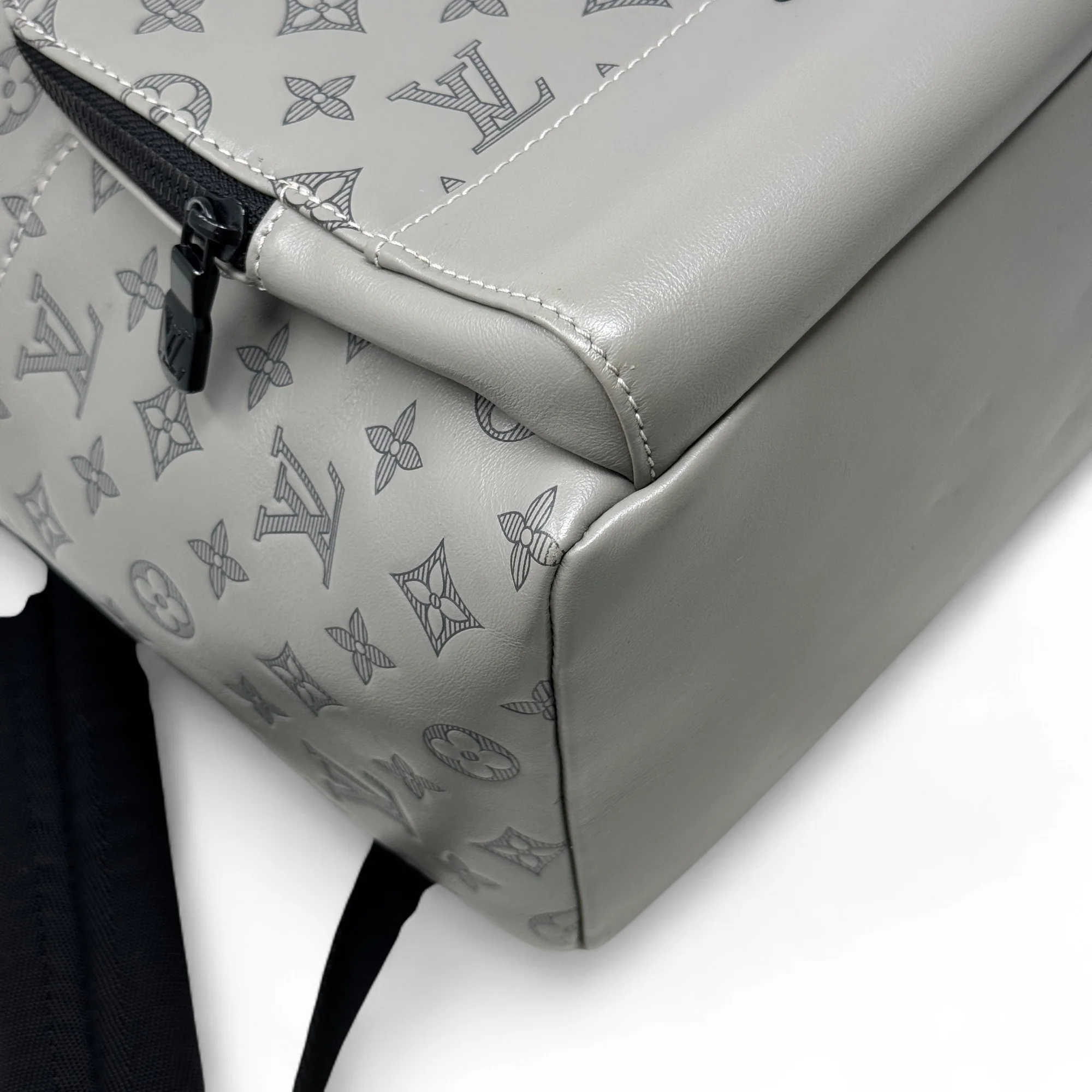 Louis Vuitton Grey Shadow Racer Backpack - Image 8