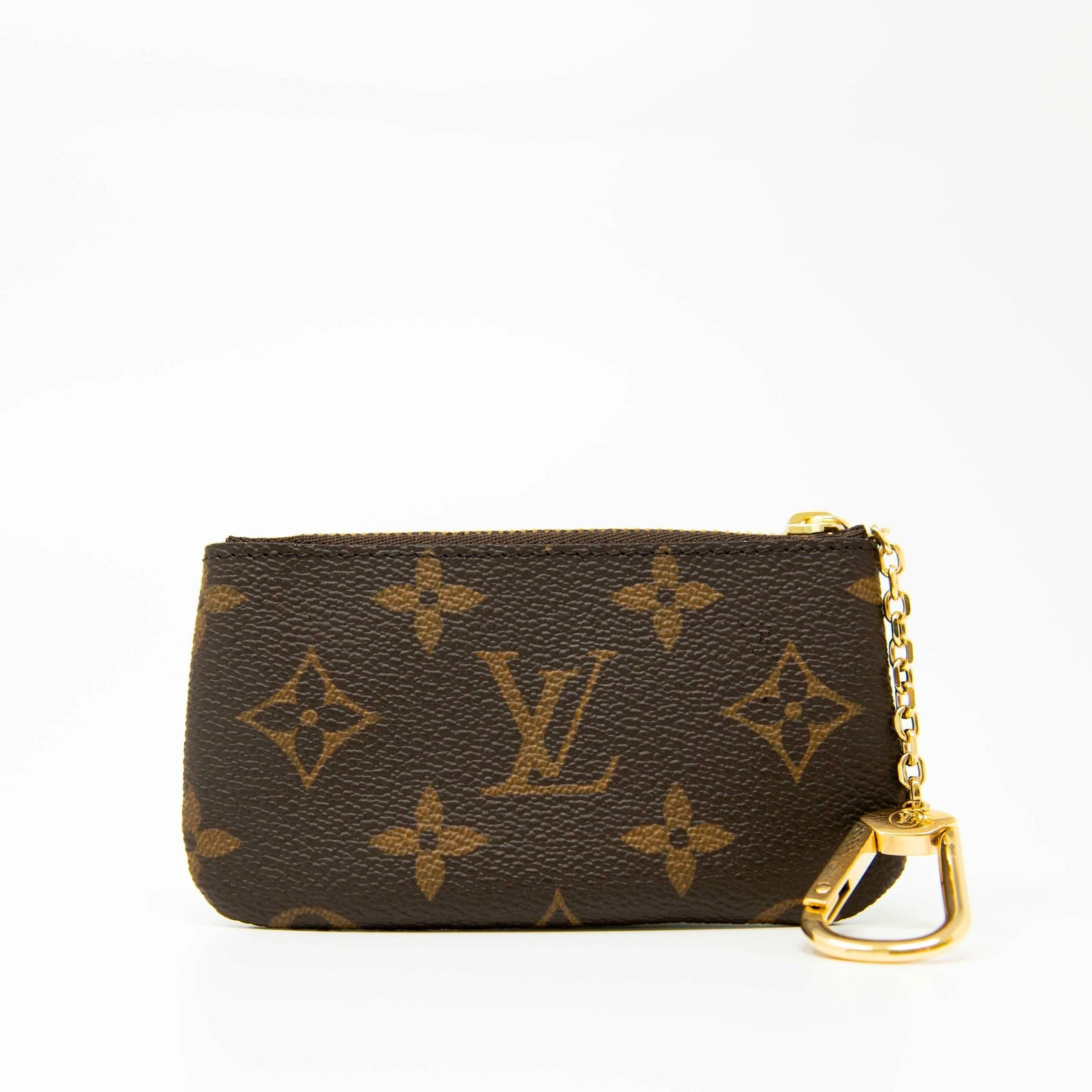 Louis Vuitton Monogram Christmas Paris Key Pouch - Image 3