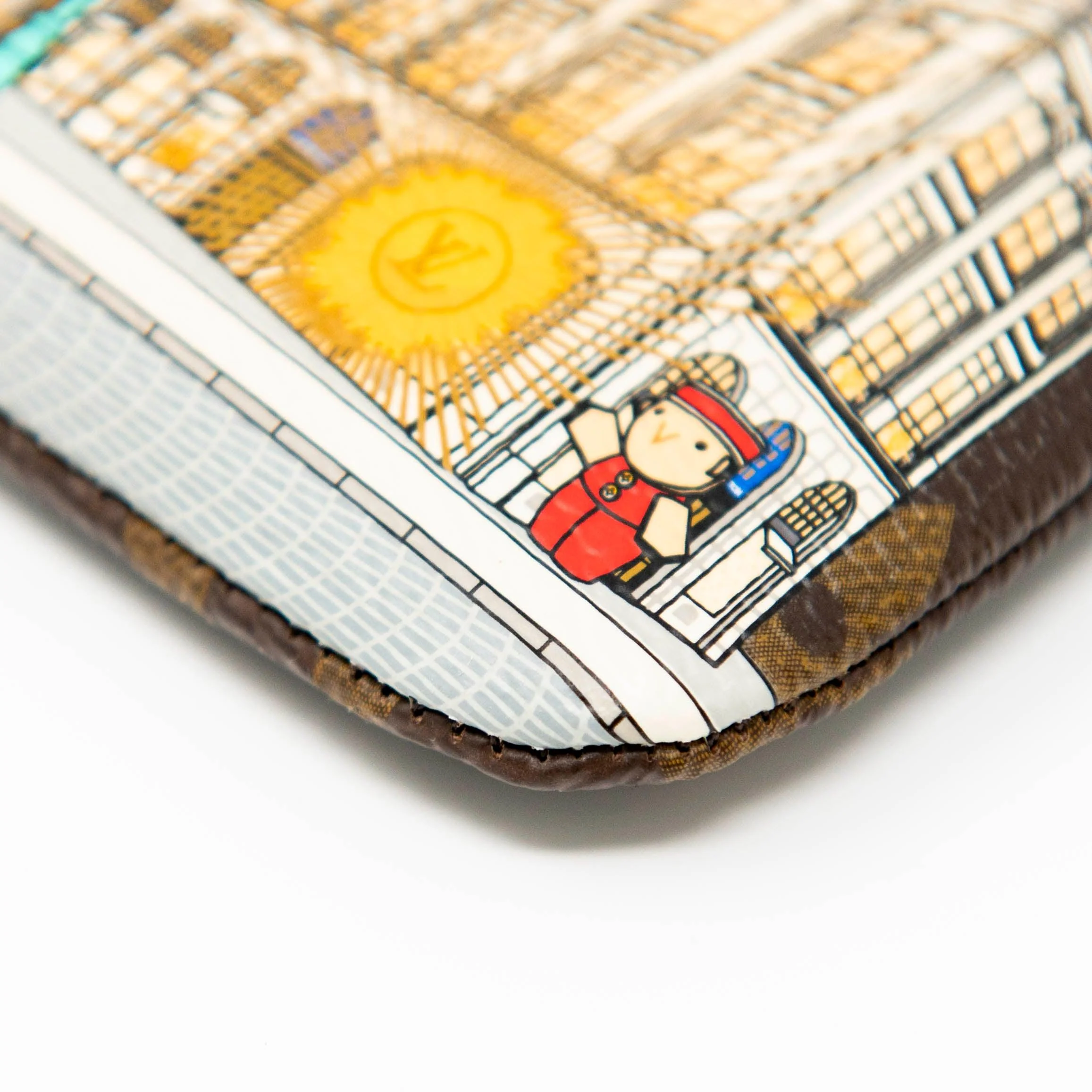 Louis Vuitton Monogram Christmas Paris Key Pouch - Image 7