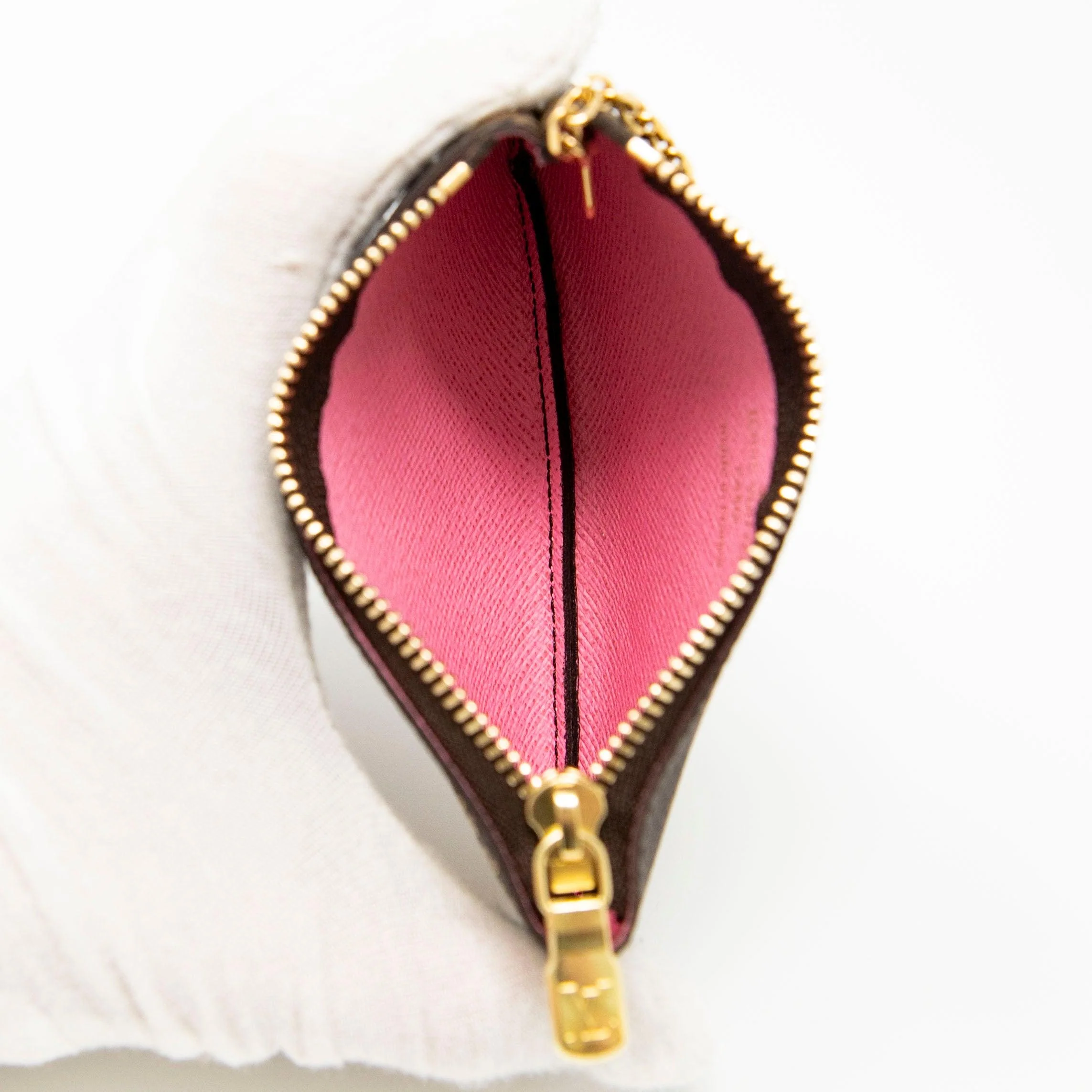 Louis Vuitton Monogram Christmas Paris Key Pouch - Image 8