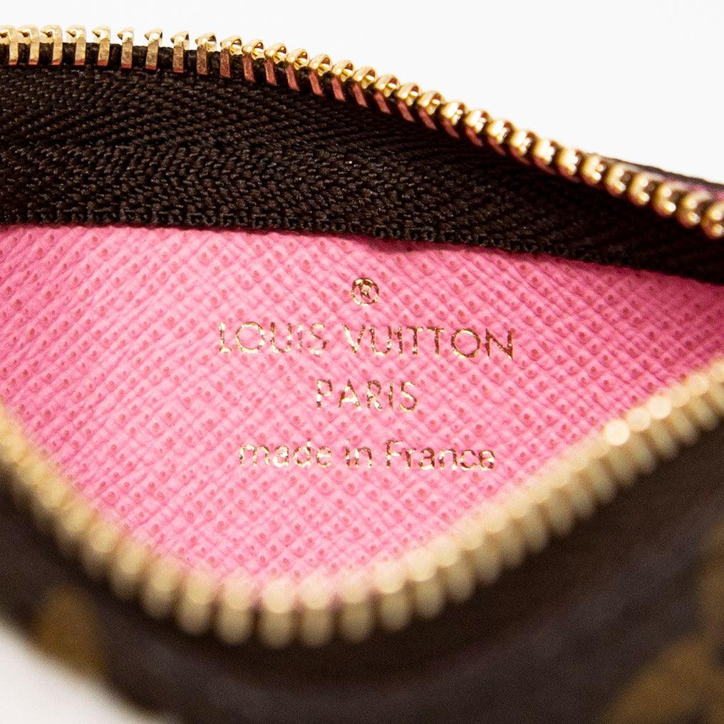 Louis Vuitton Monogram Christmas Paris Key Pouch - Image 9