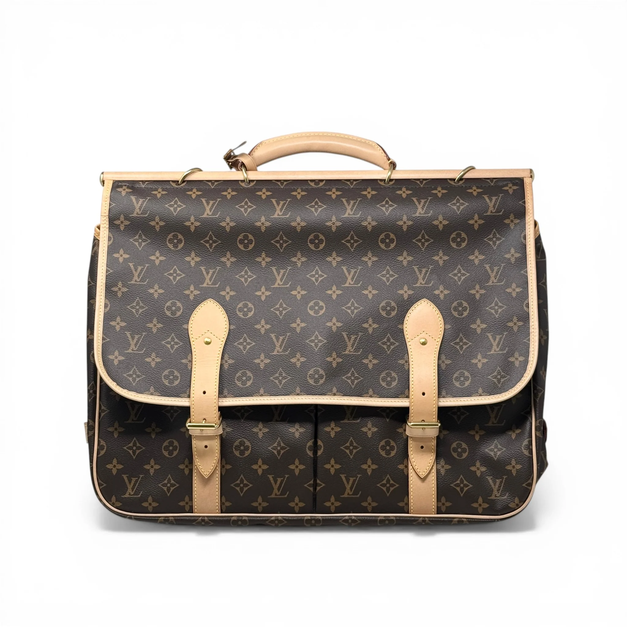 Louis Vuitton Monogram Hunting Bag - Image 3