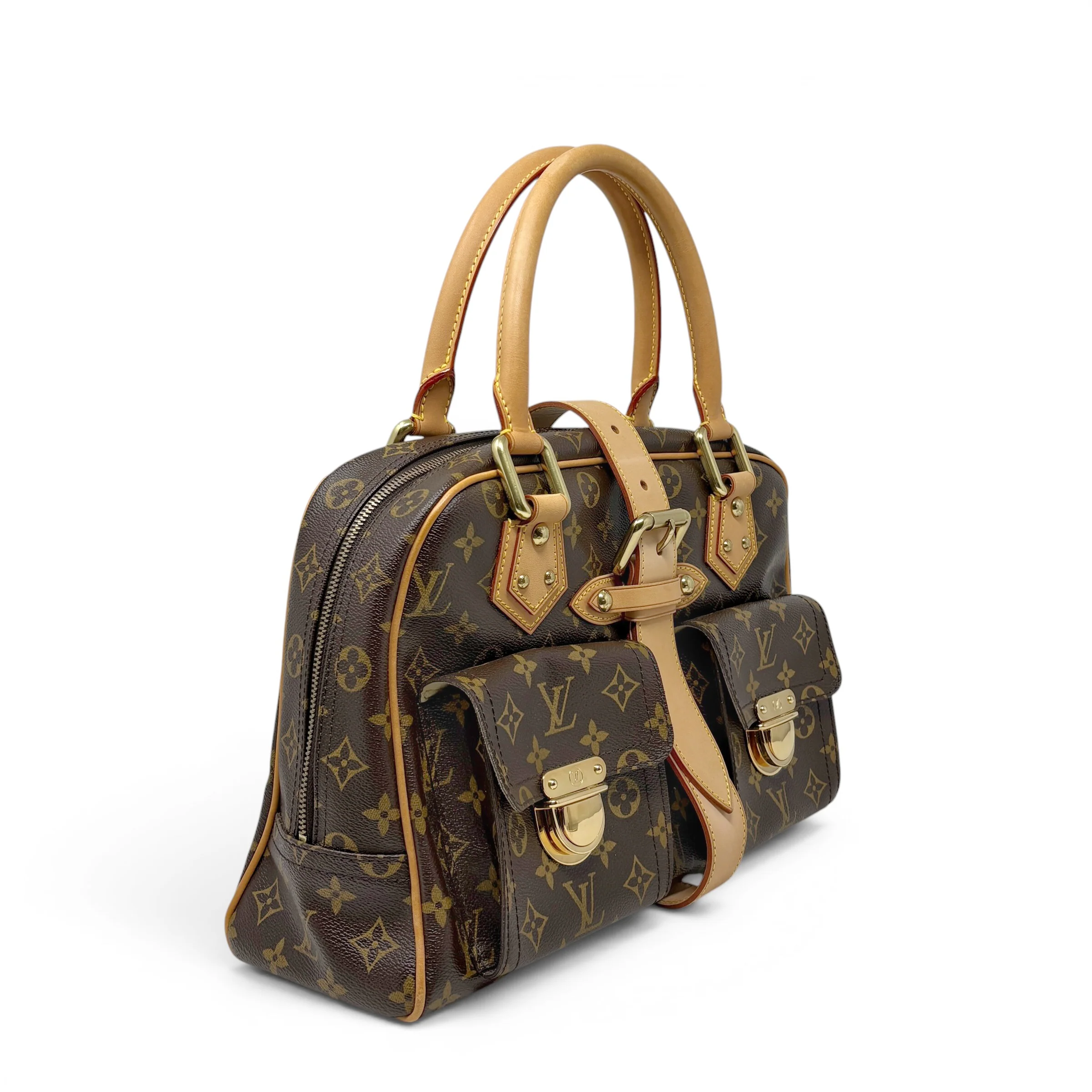 Louis Vuitton Monogram Manhattan Bag - Image 4