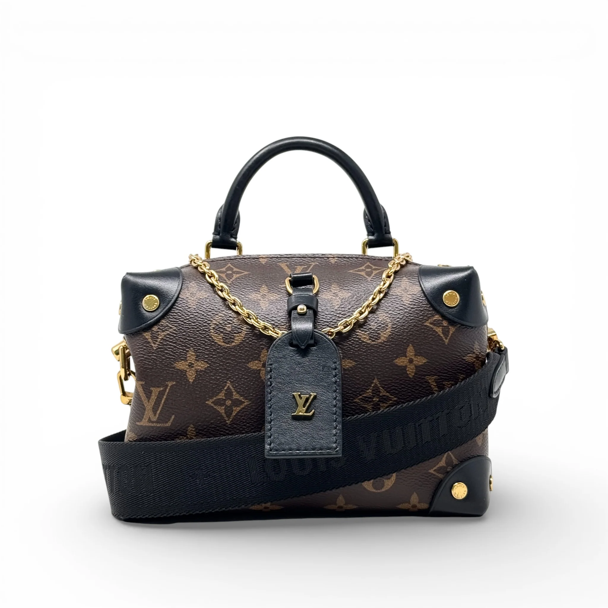 Louis Vuitton Monogram Petite Malle Souple Bag