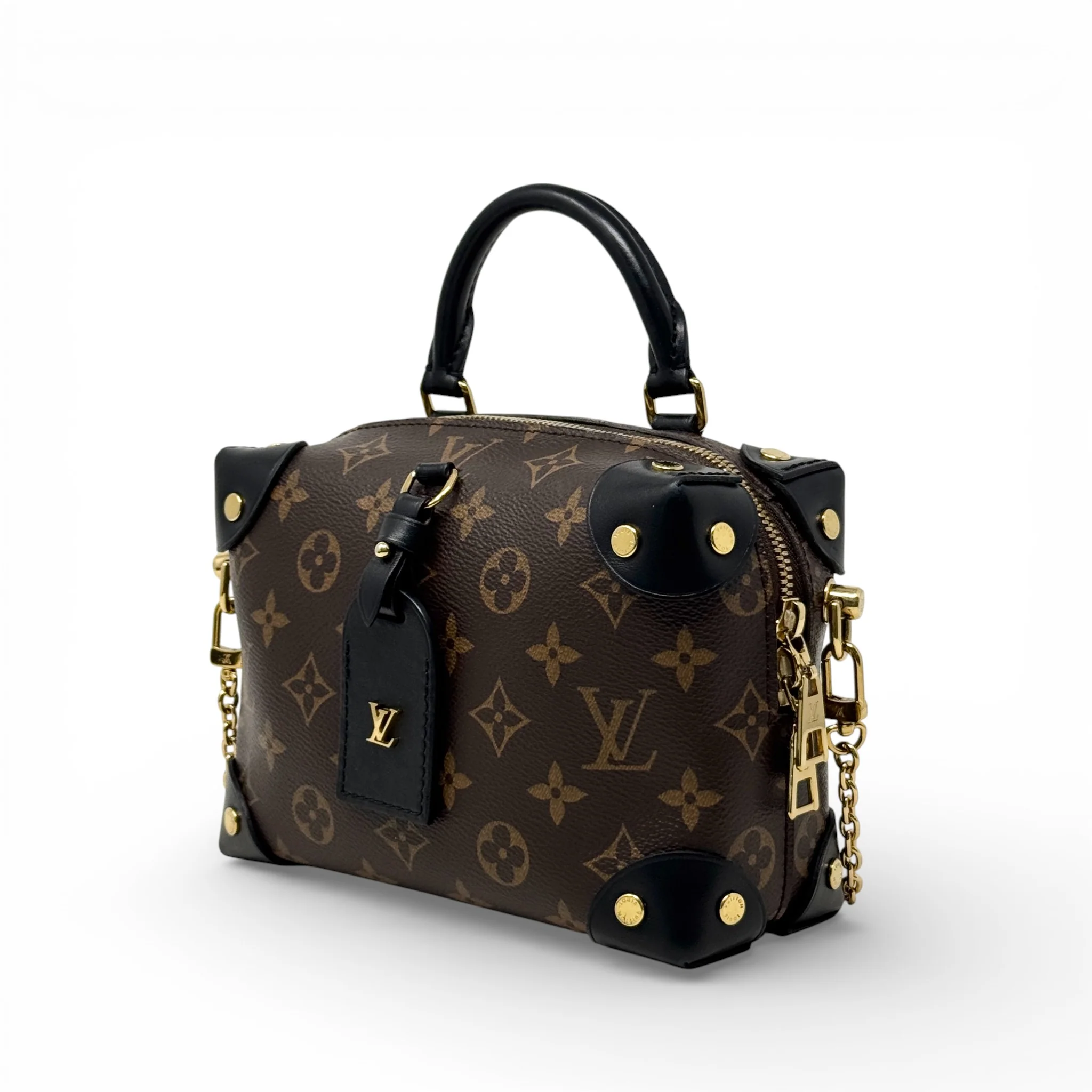 Louis Vuitton Monogram Petite Malle Souple Bag - Image 2