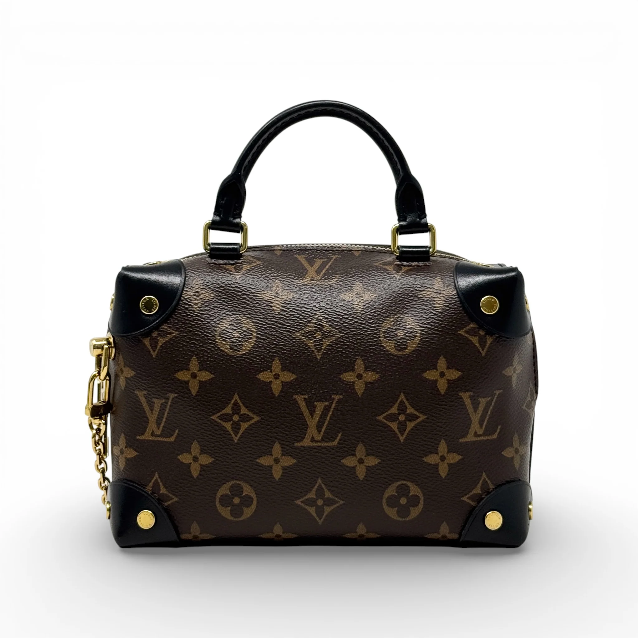 Louis Vuitton Monogram Petite Malle Souple Bag - Image 3