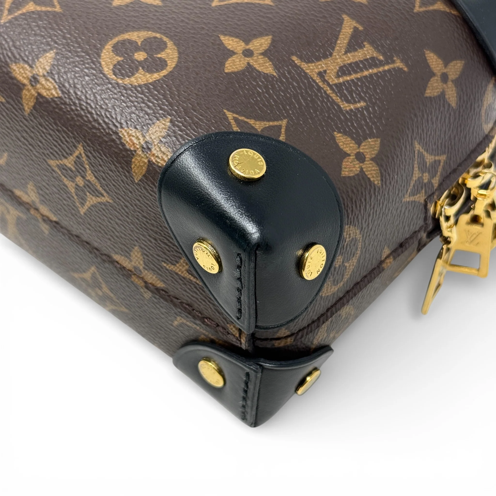 Louis Vuitton Monogram Petite Malle Souple Bag - Image 6