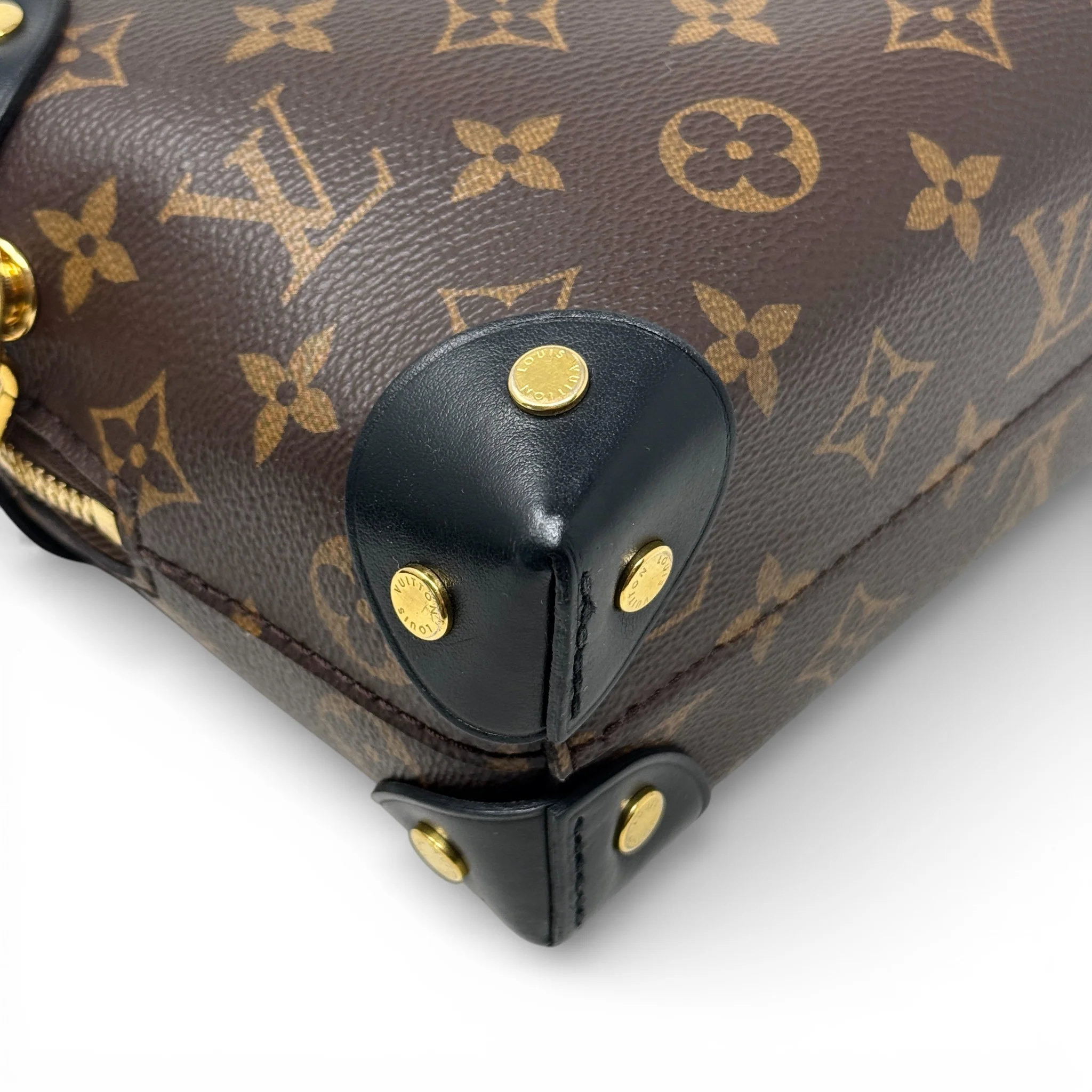 Louis Vuitton Monogram Petite Malle Souple Bag - Image 7