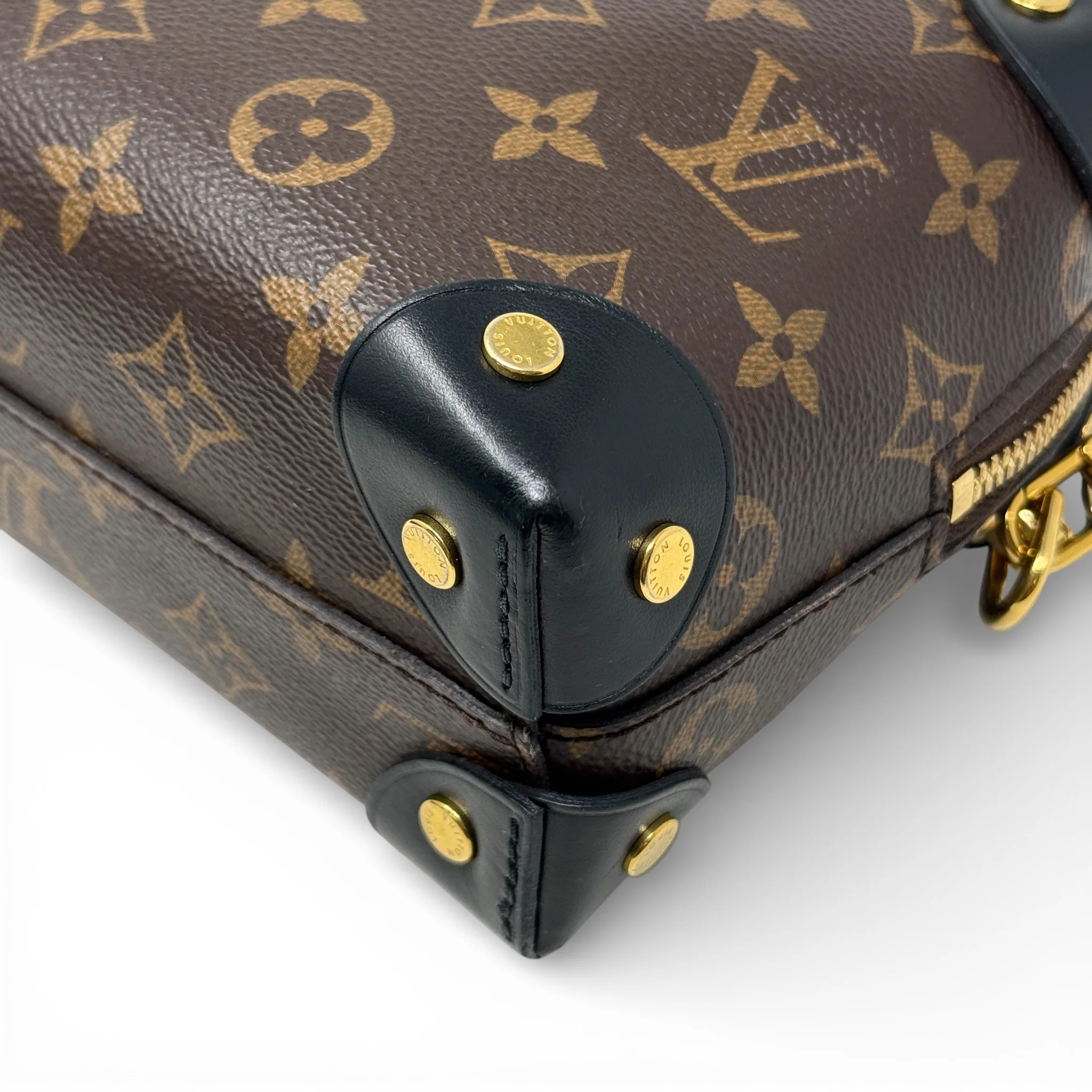 Louis Vuitton Monogram Petite Malle Souple Bag - Image 8
