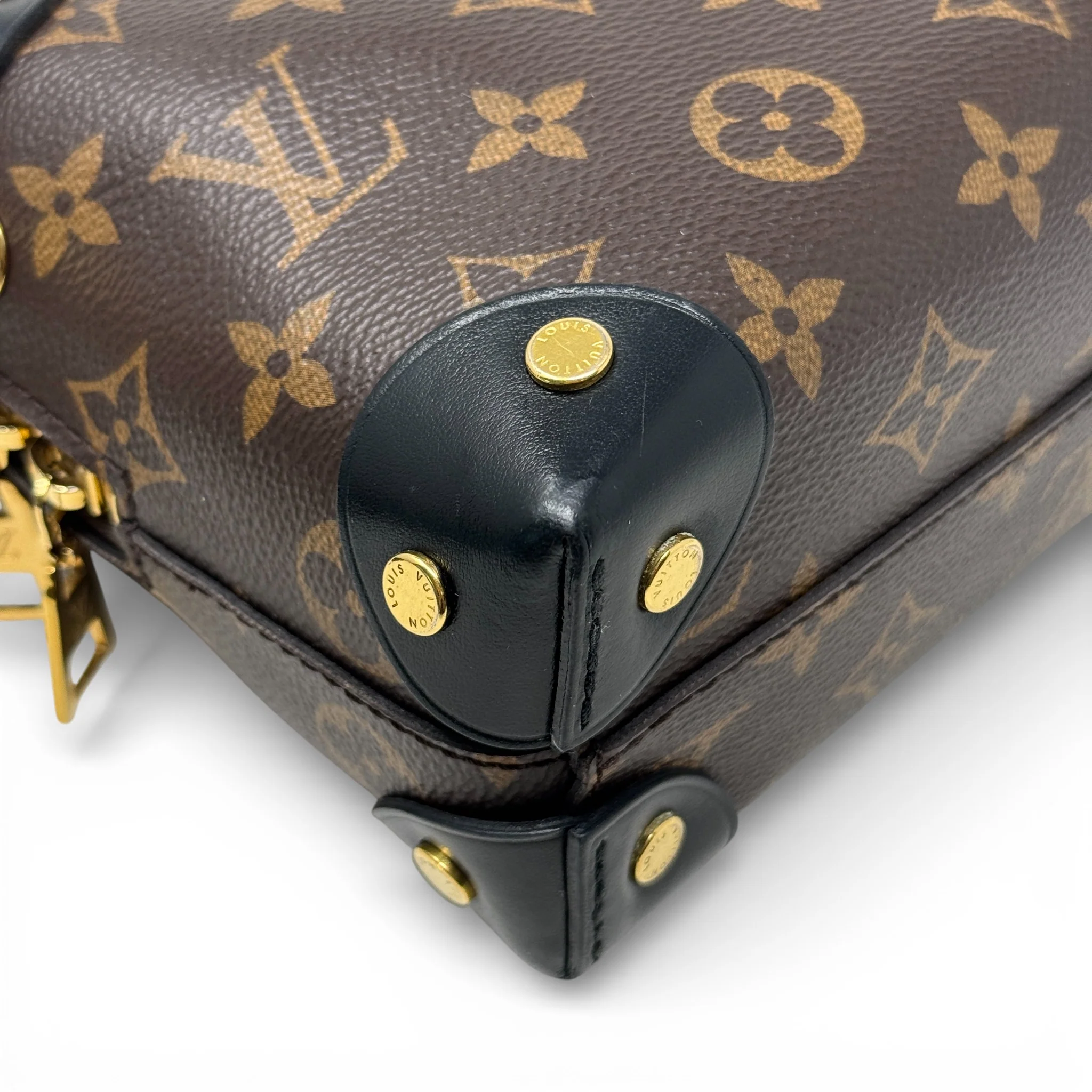 Louis Vuitton Monogram Petite Malle Souple Bag - Image 9