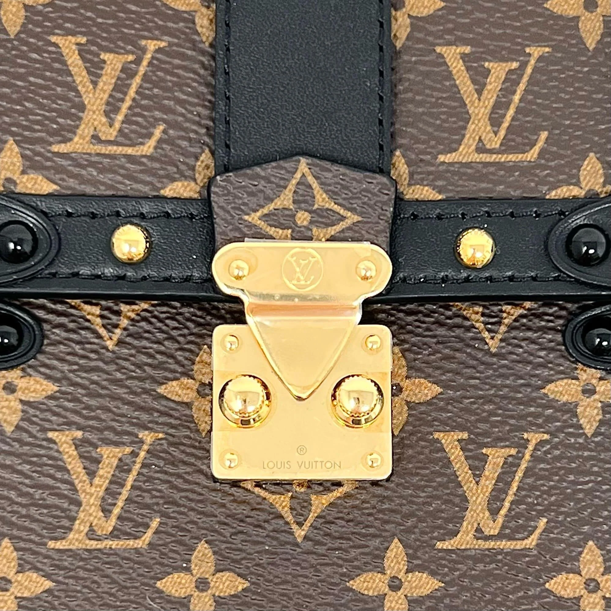 Louis Vuitton Monogram Vertical Trunk Pochette - Image 11