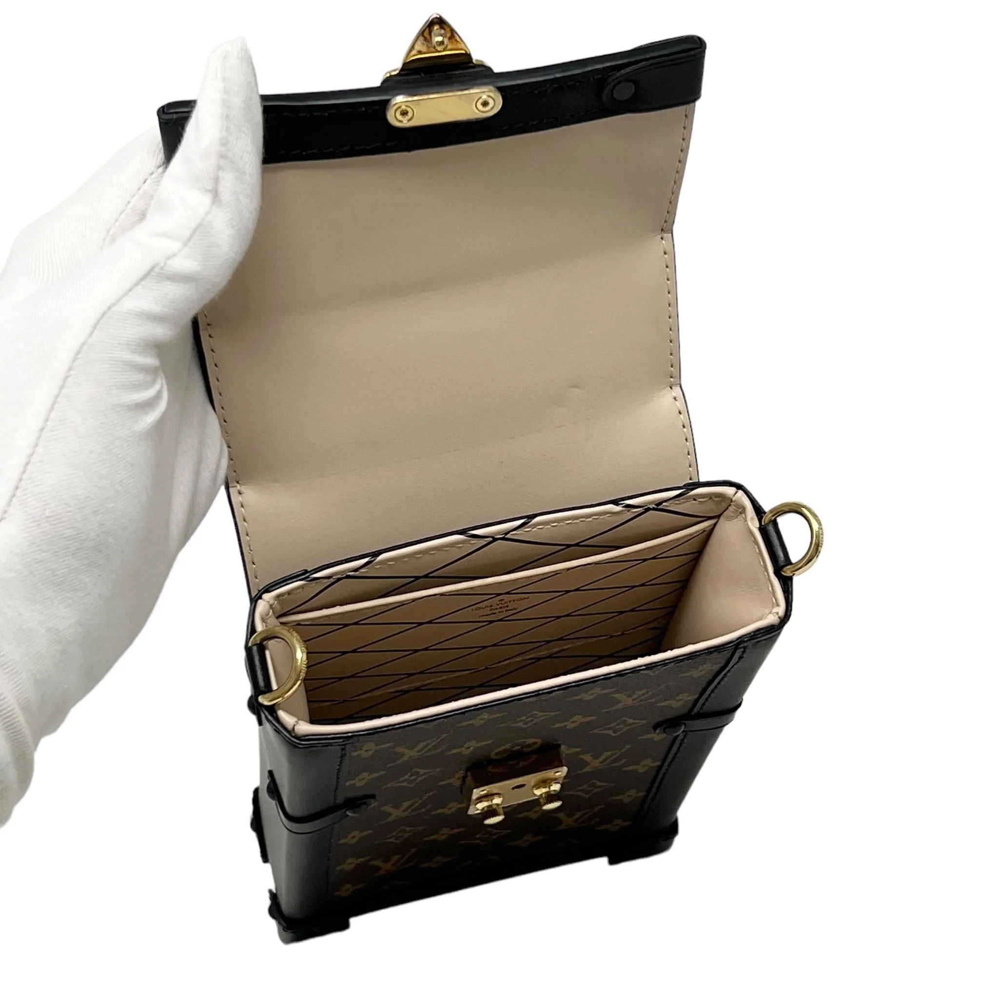 Louis Vuitton Monogram Vertical Trunk Pochette - Image 12