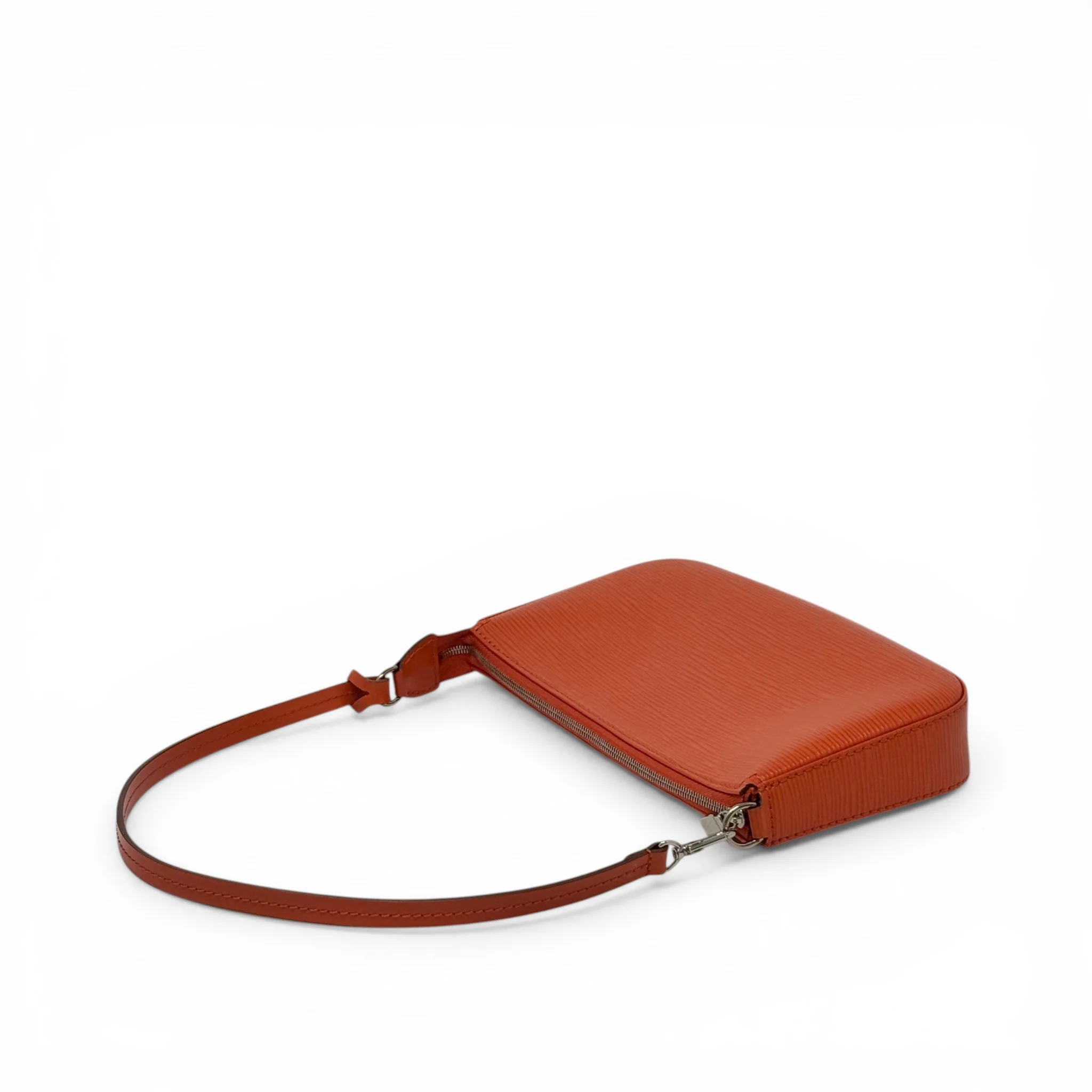 Louis Vuitton Orange Poppy Epi Pochette - Image 13