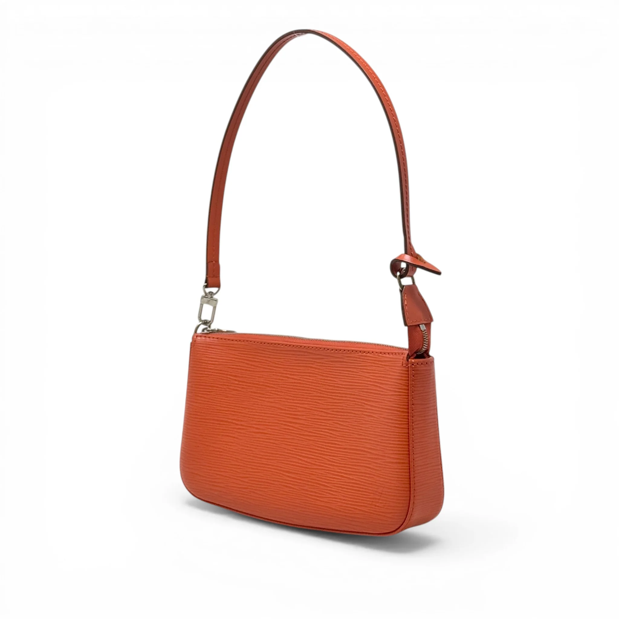 Louis Vuitton Orange Poppy Epi Pochette - Image 2