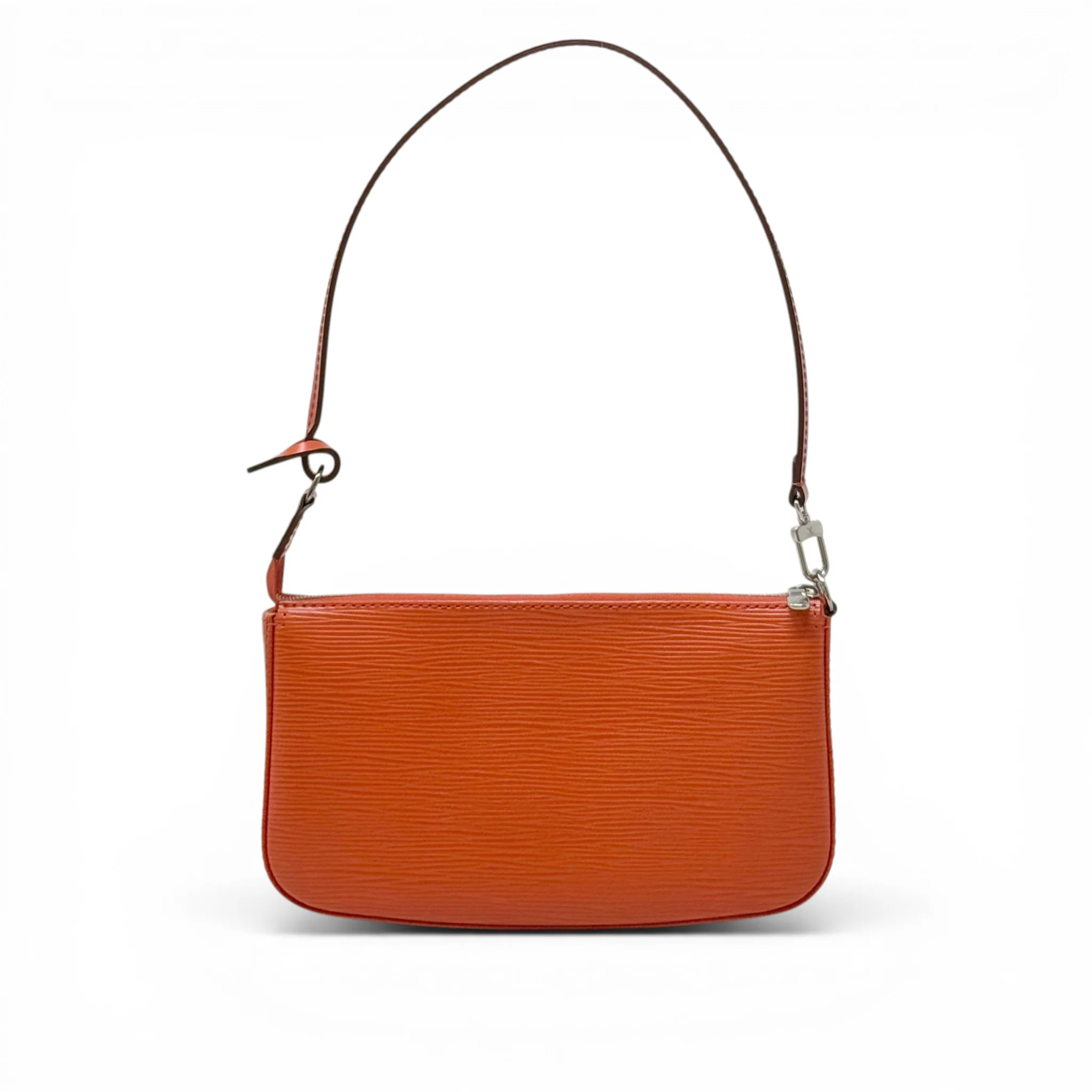 Louis Vuitton Orange Poppy Epi Pochette - Image 3
