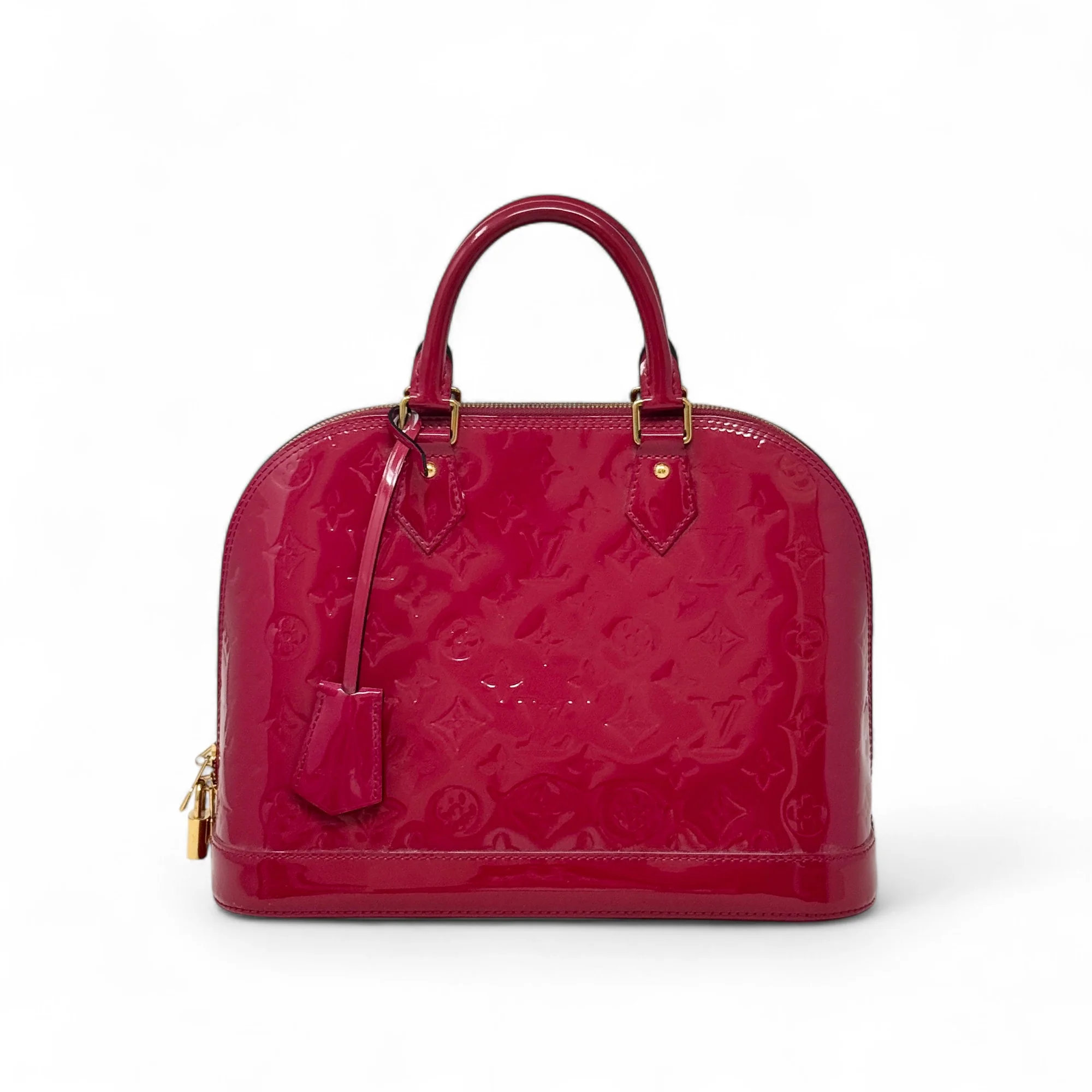 Louis Vuitton Pink Vernis Alma PM