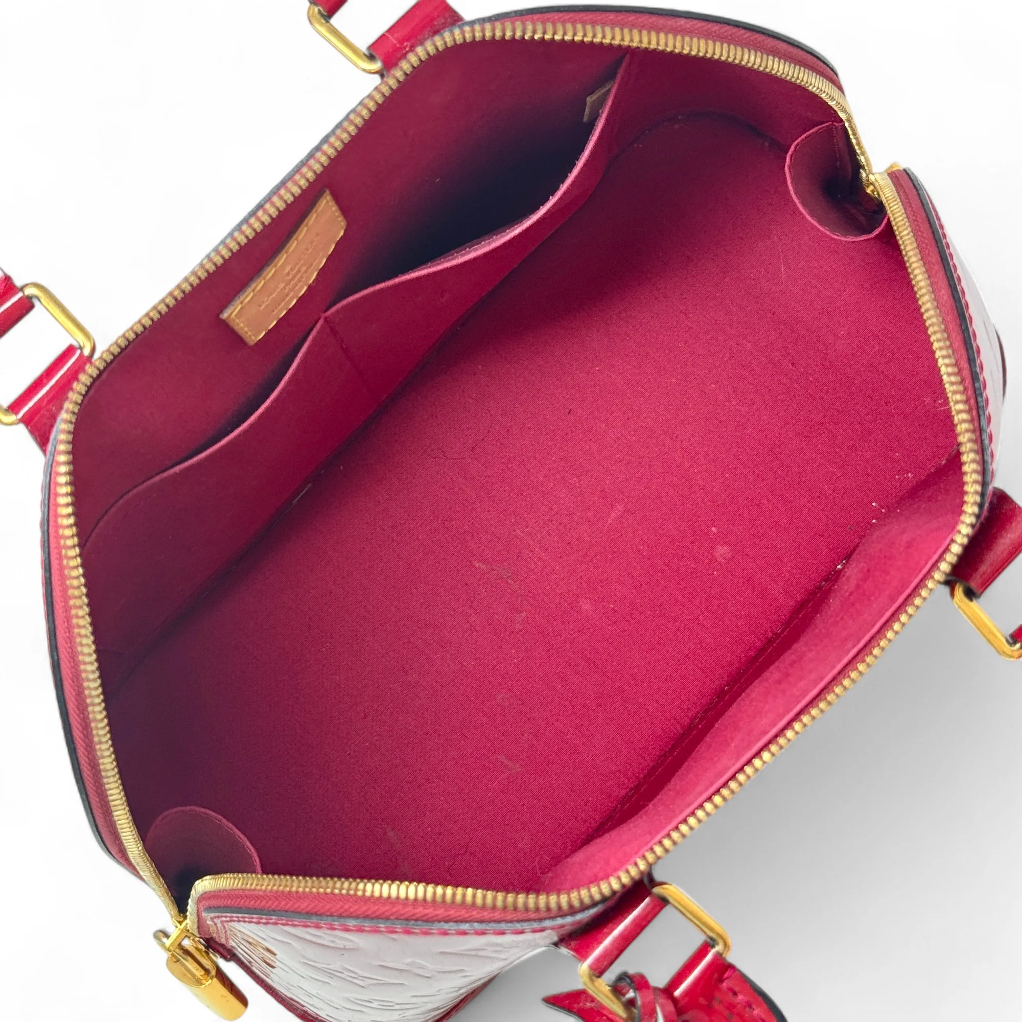 Louis Vuitton Pink Vernis Alma PM - Image 13