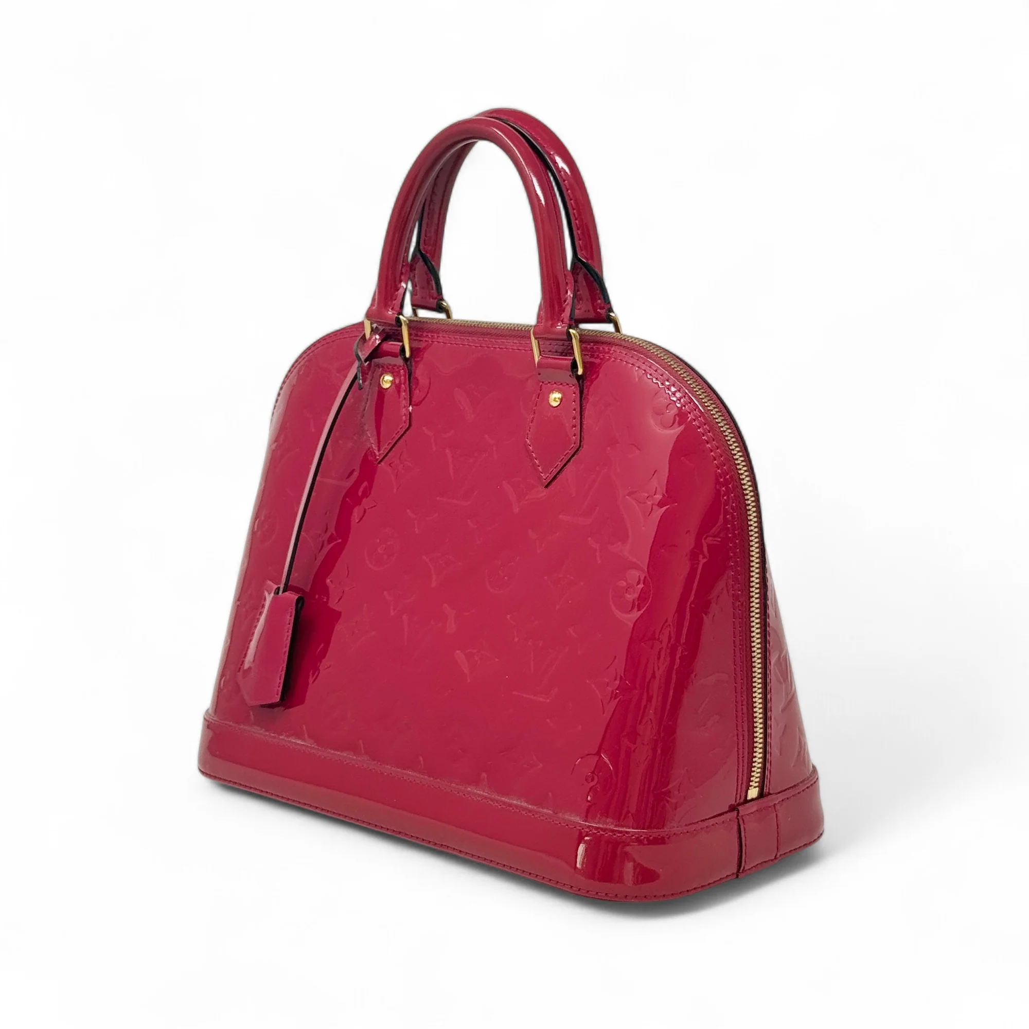 Louis Vuitton Pink Vernis Alma PM - Image 2
