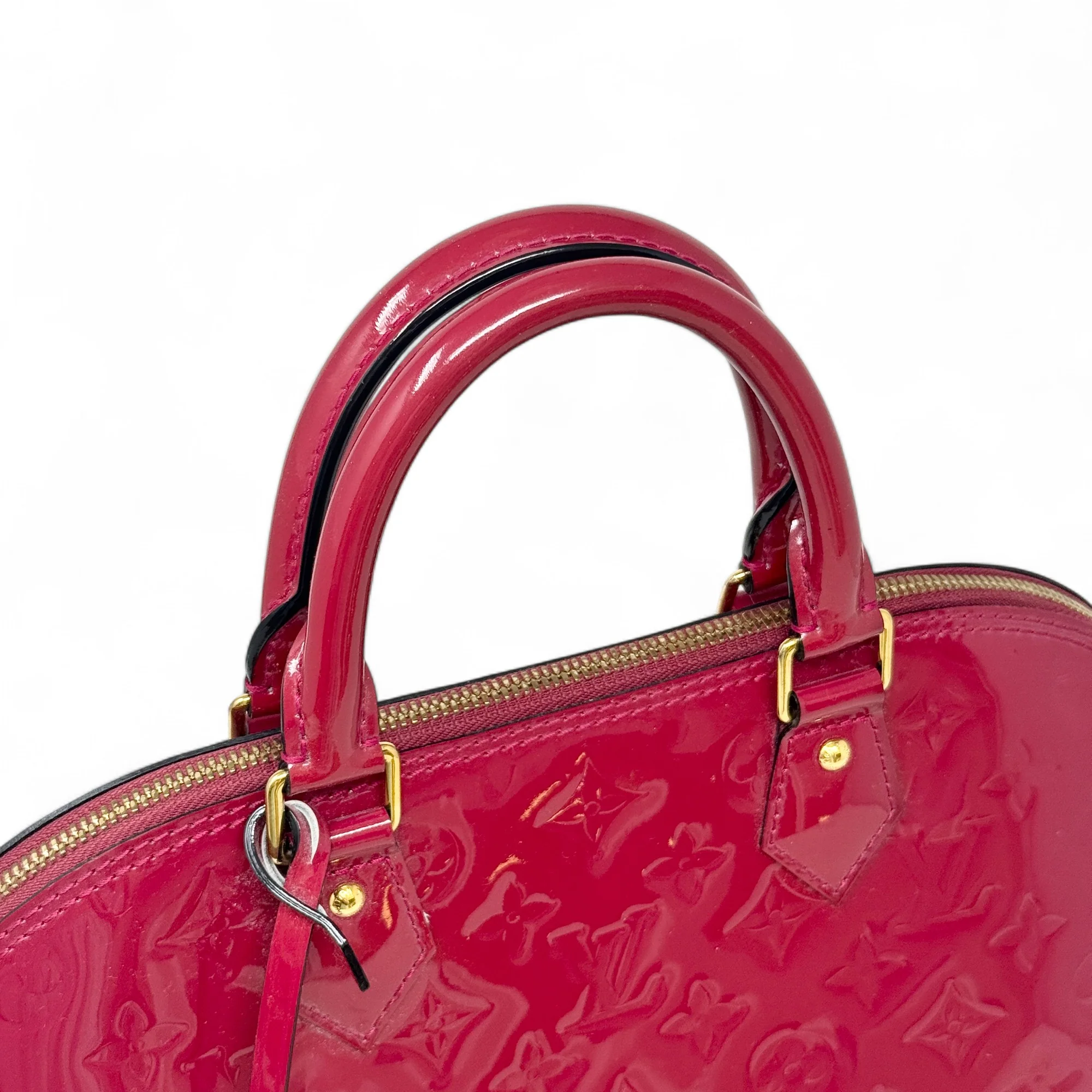 Louis Vuitton Pink Vernis Alma PM - Image 5