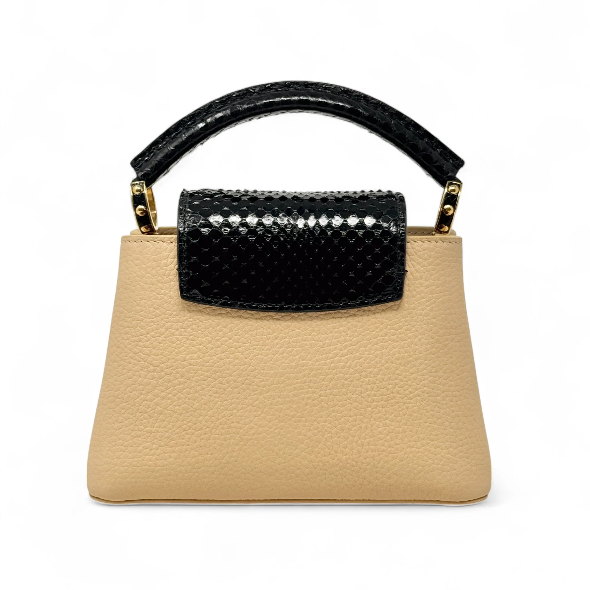 Louis Vuitton Python Mini Capucines Bag - Image 3